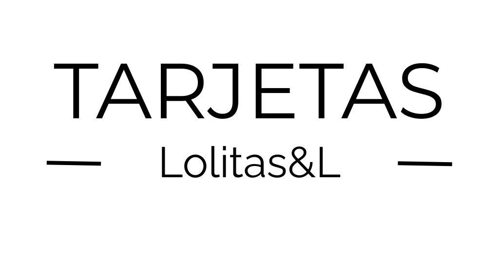 Tarjetas de Regalo moda mujer - Lolitas&L