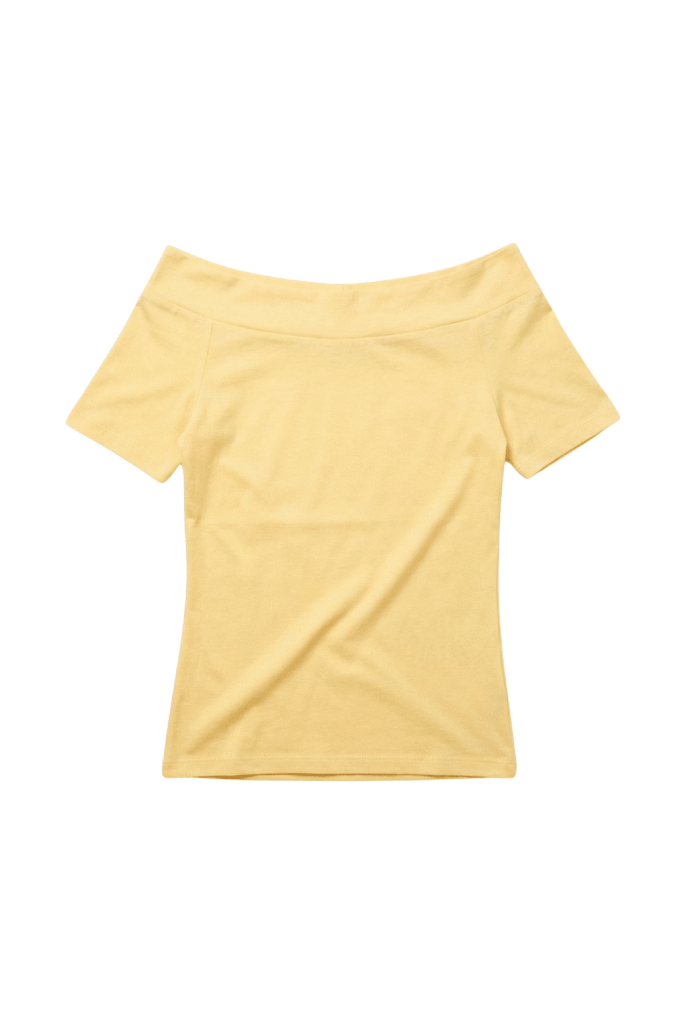 Camiseta amarilla bardot Lolitas&L - lolitasyl.com