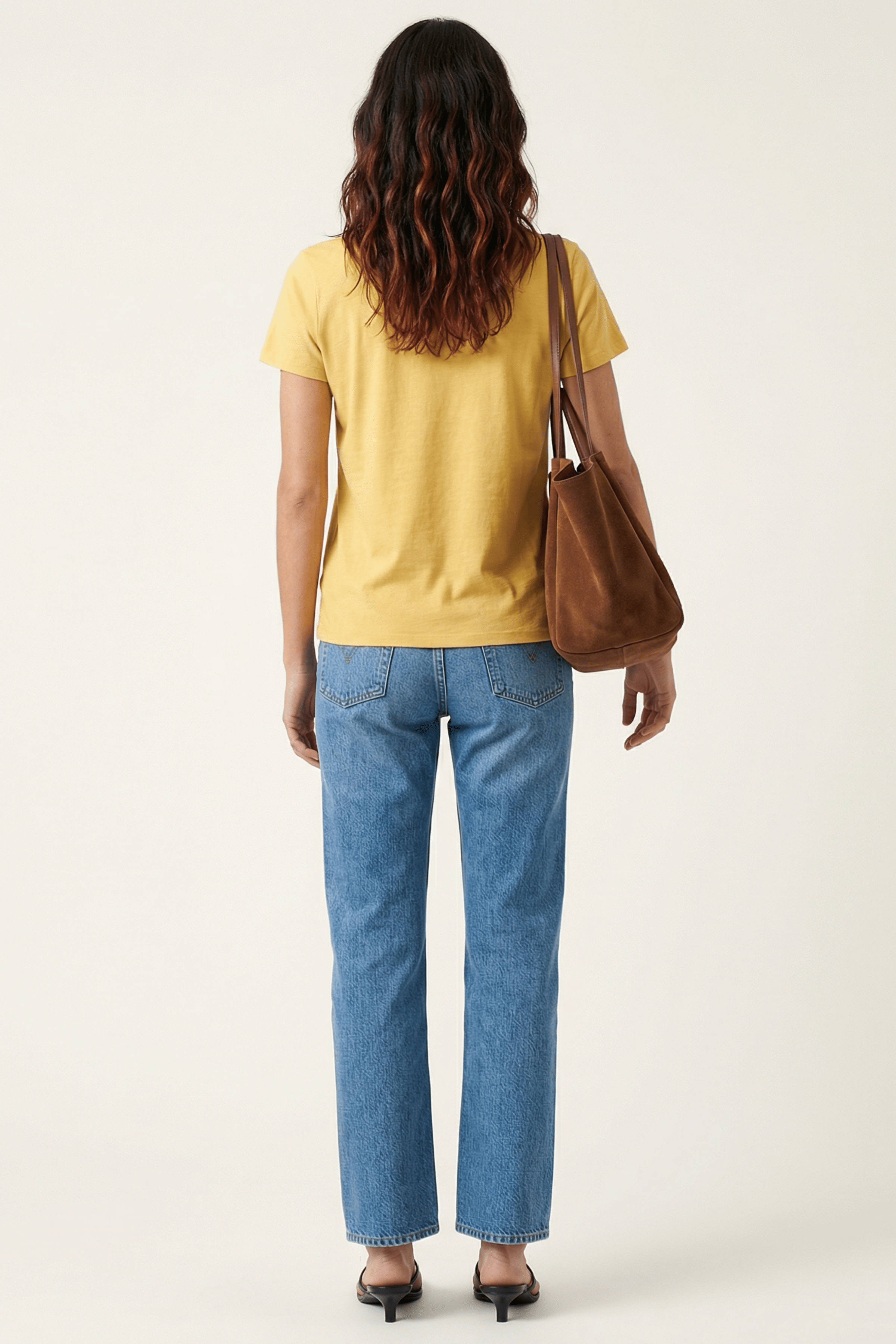 Camiseta amarilla escote redondo con flor Lolitas&L - lolitasyl.com