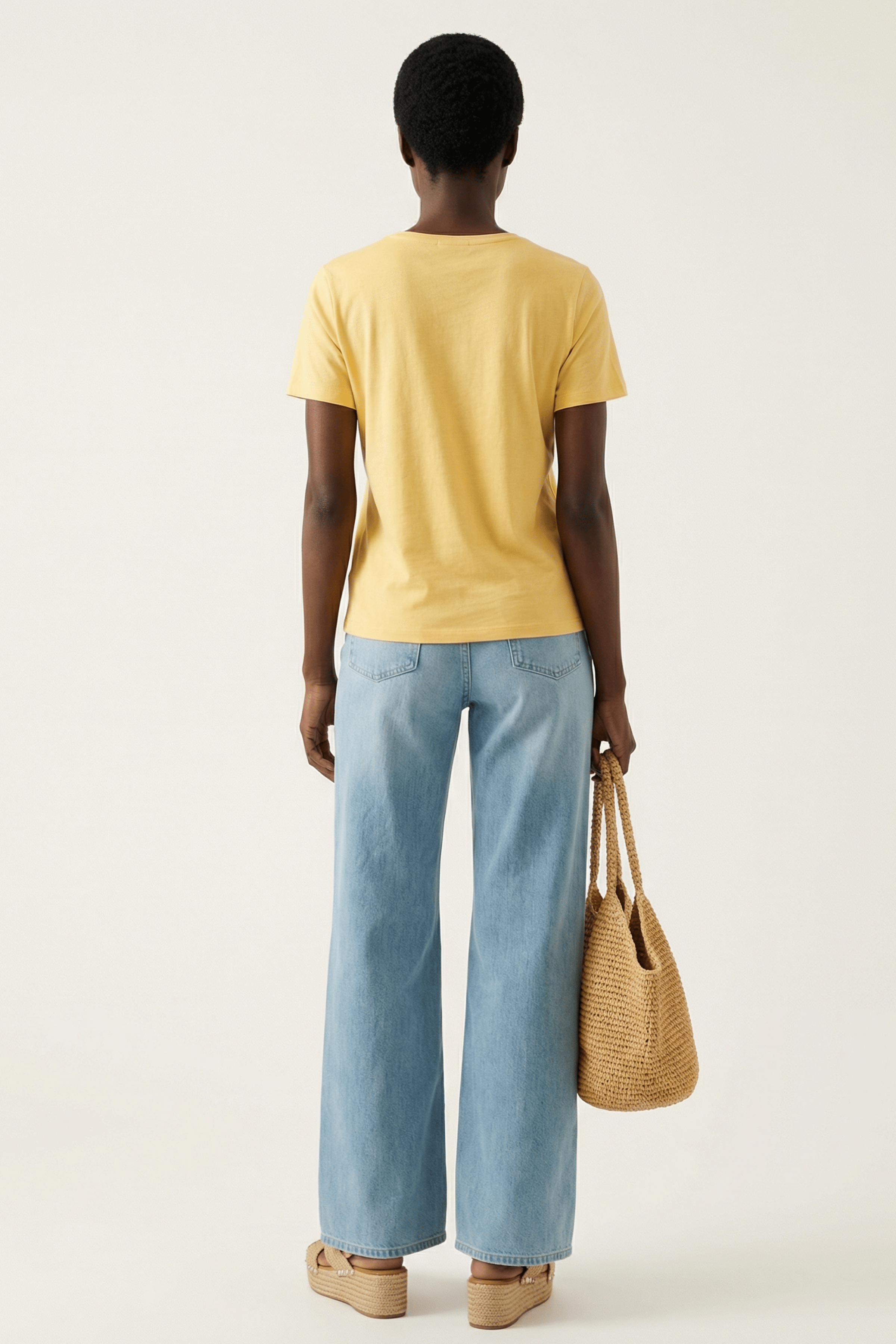 Camiseta amarilla lagrima con fruncido Lolitas&L - lolitasyl.com