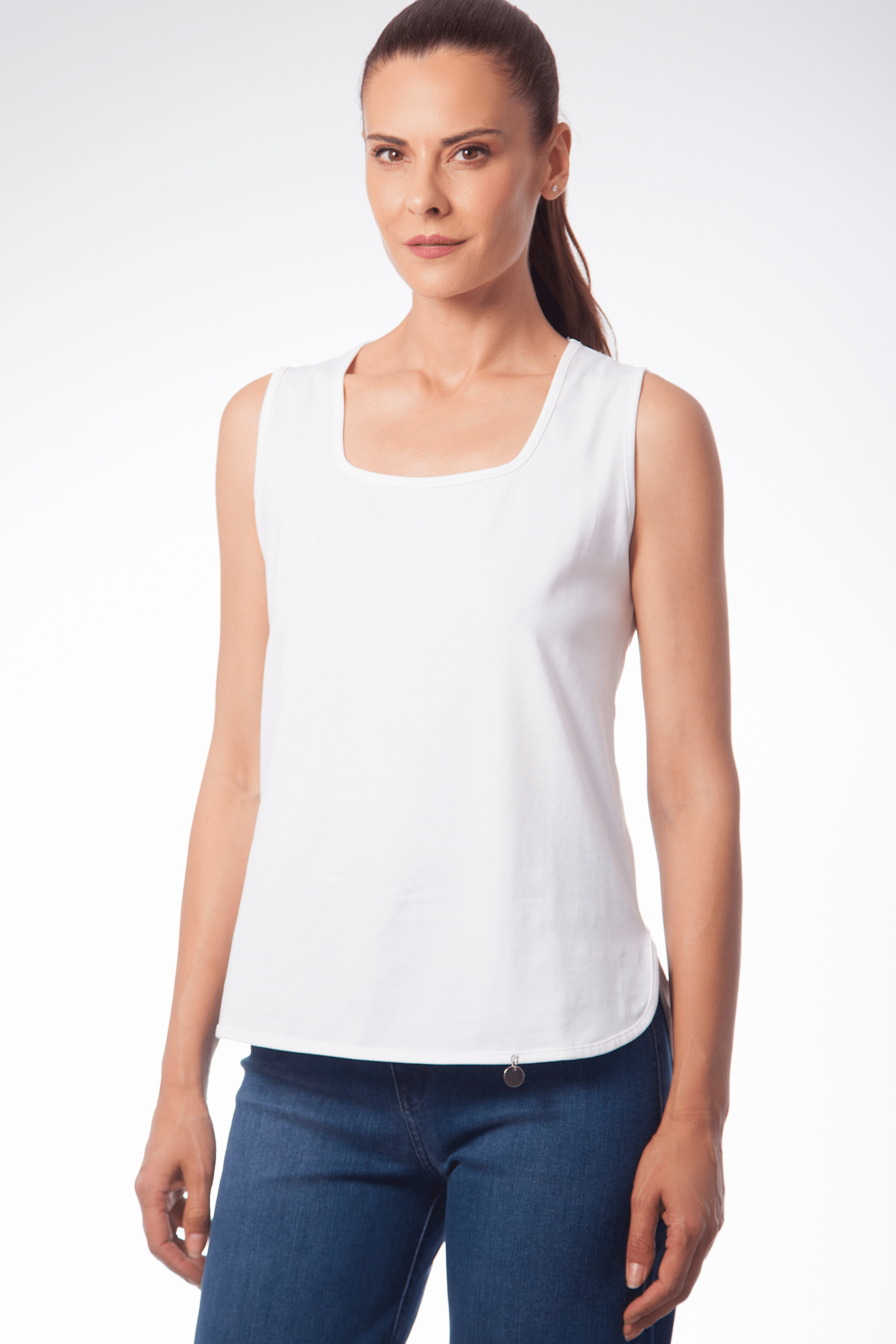 Camiseta basica tirantes con escote cuadrado Lolitas&L - lolitasyl.com