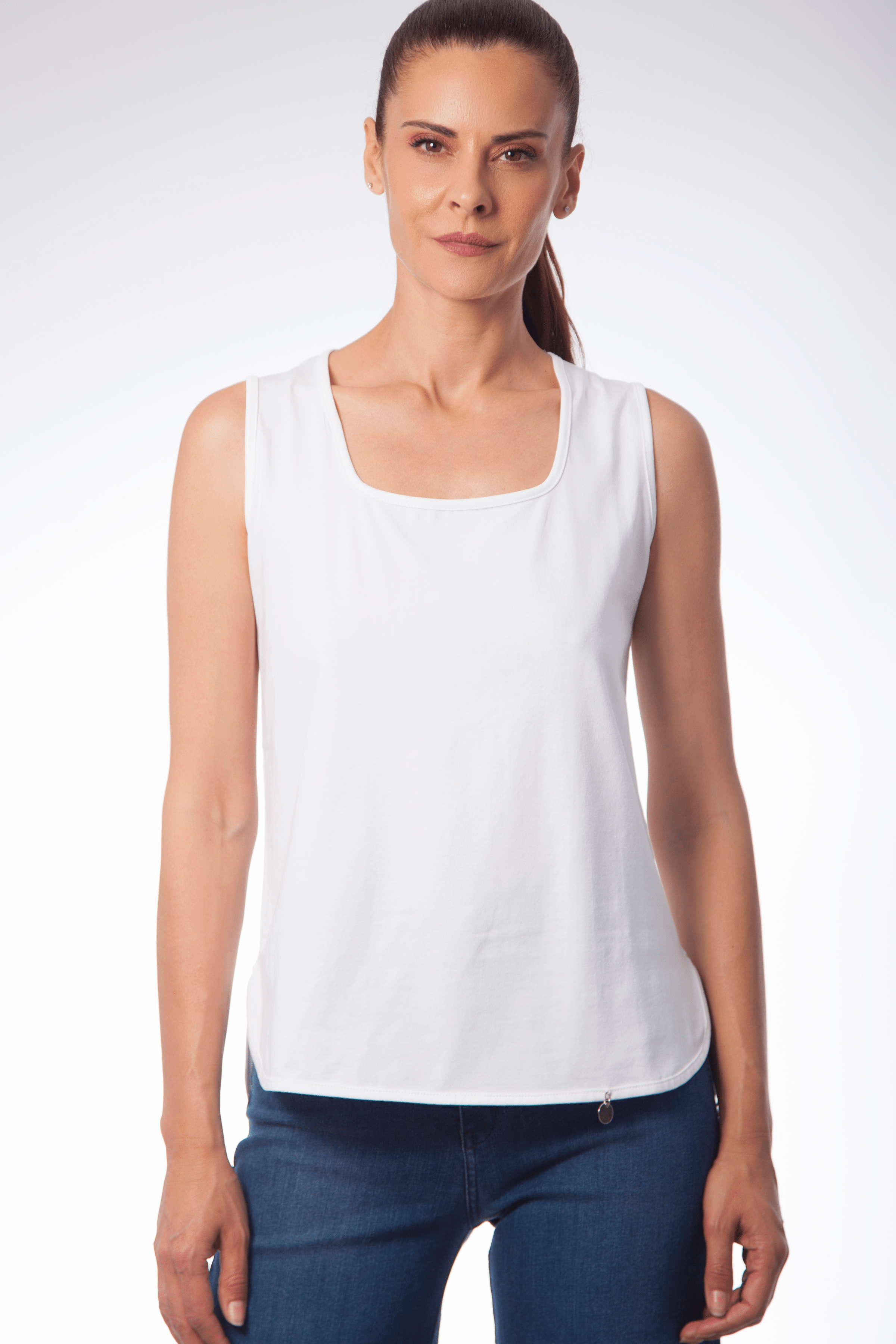 Camiseta basica tirantes con escote cuadrado Lolitas&L - lolitasyl.com