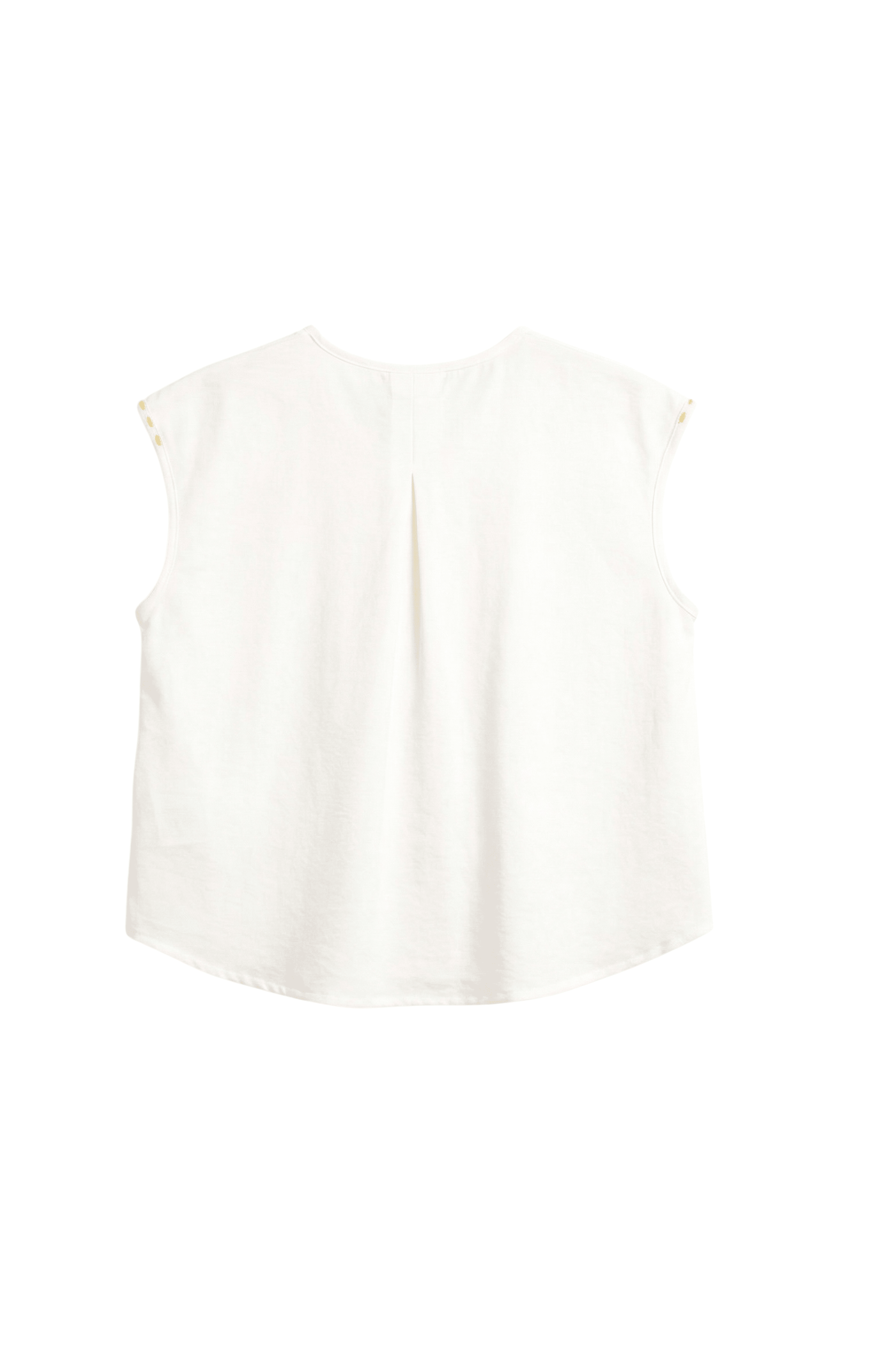 Camiseta blanca bordado flor multicolor si no Lolitas&L - lolitasyl.com