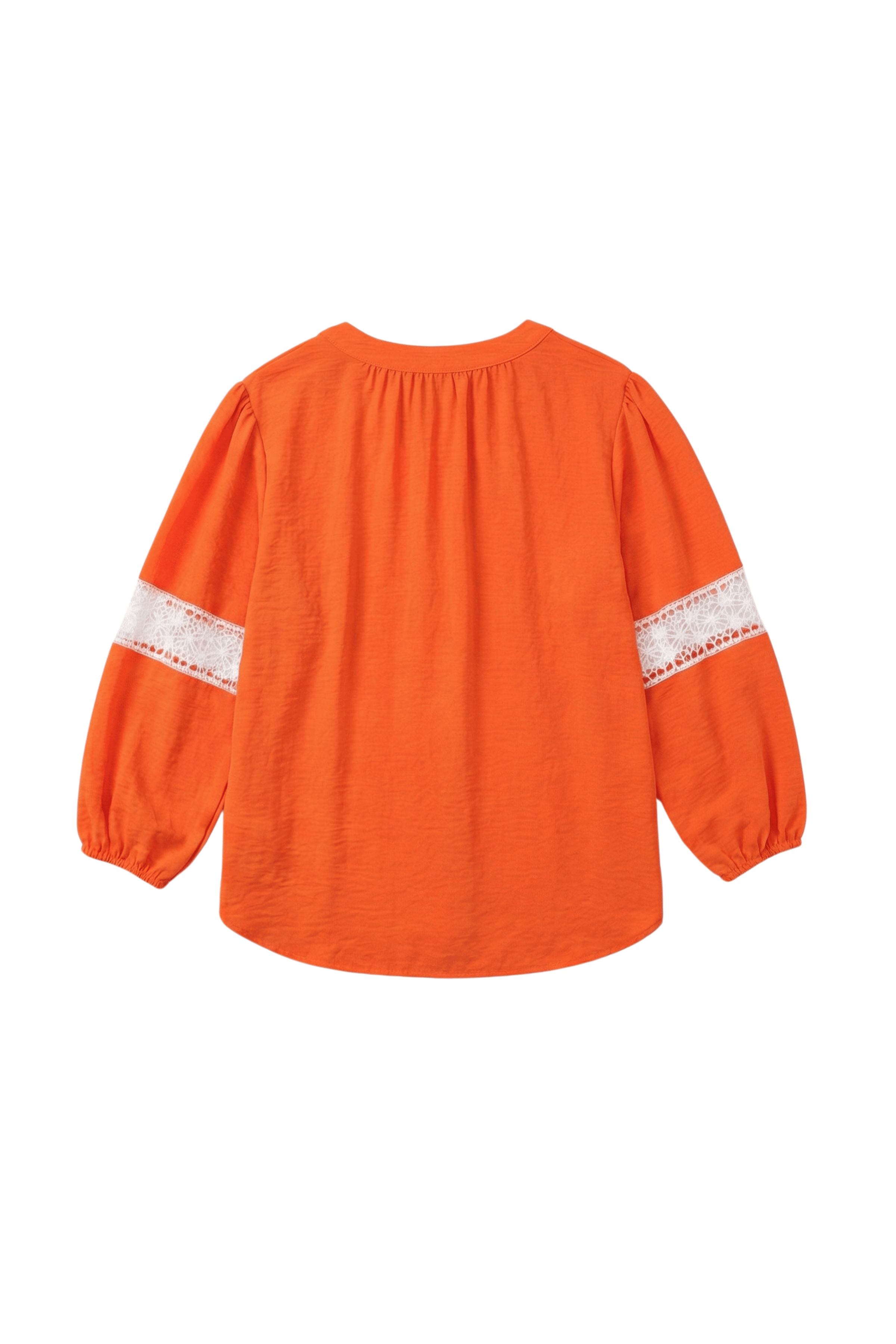 Camiseta naranja manga al codo con bordado ingles LolitasyL - lolitasyl.com