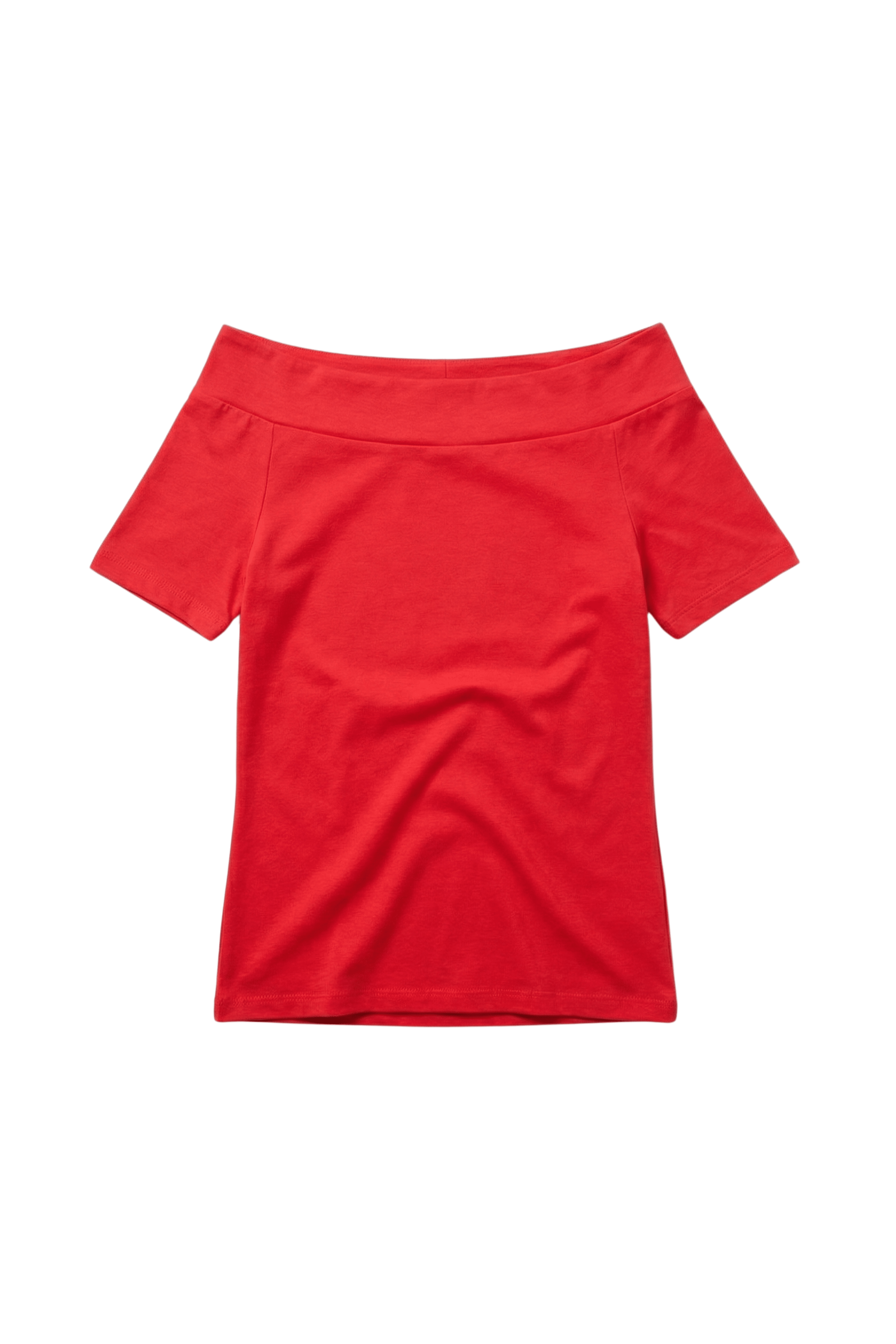 Camiseta roja bardot Lolitas&L - lolitasyl.com