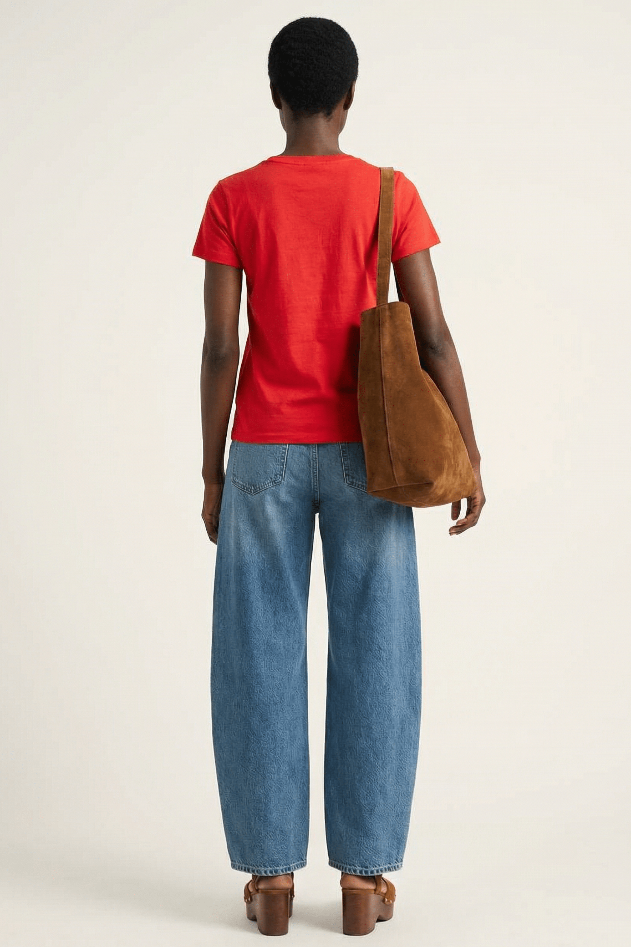 Camiseta roja bordado flor calada con manga corta Lolitas&L - lolitasyl.com