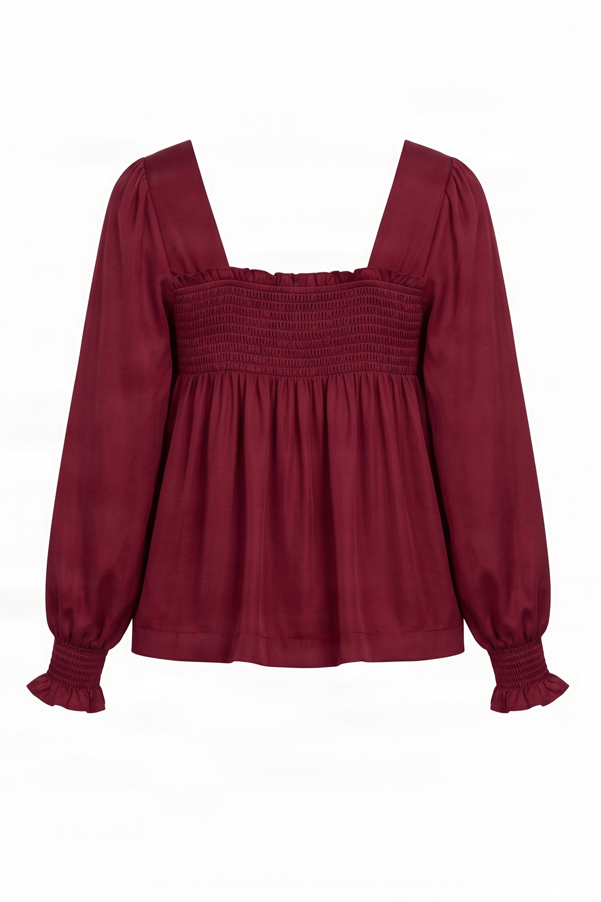 Camiseta roja pecho nido de abjeja Lolitas&L - lolitasyl.com