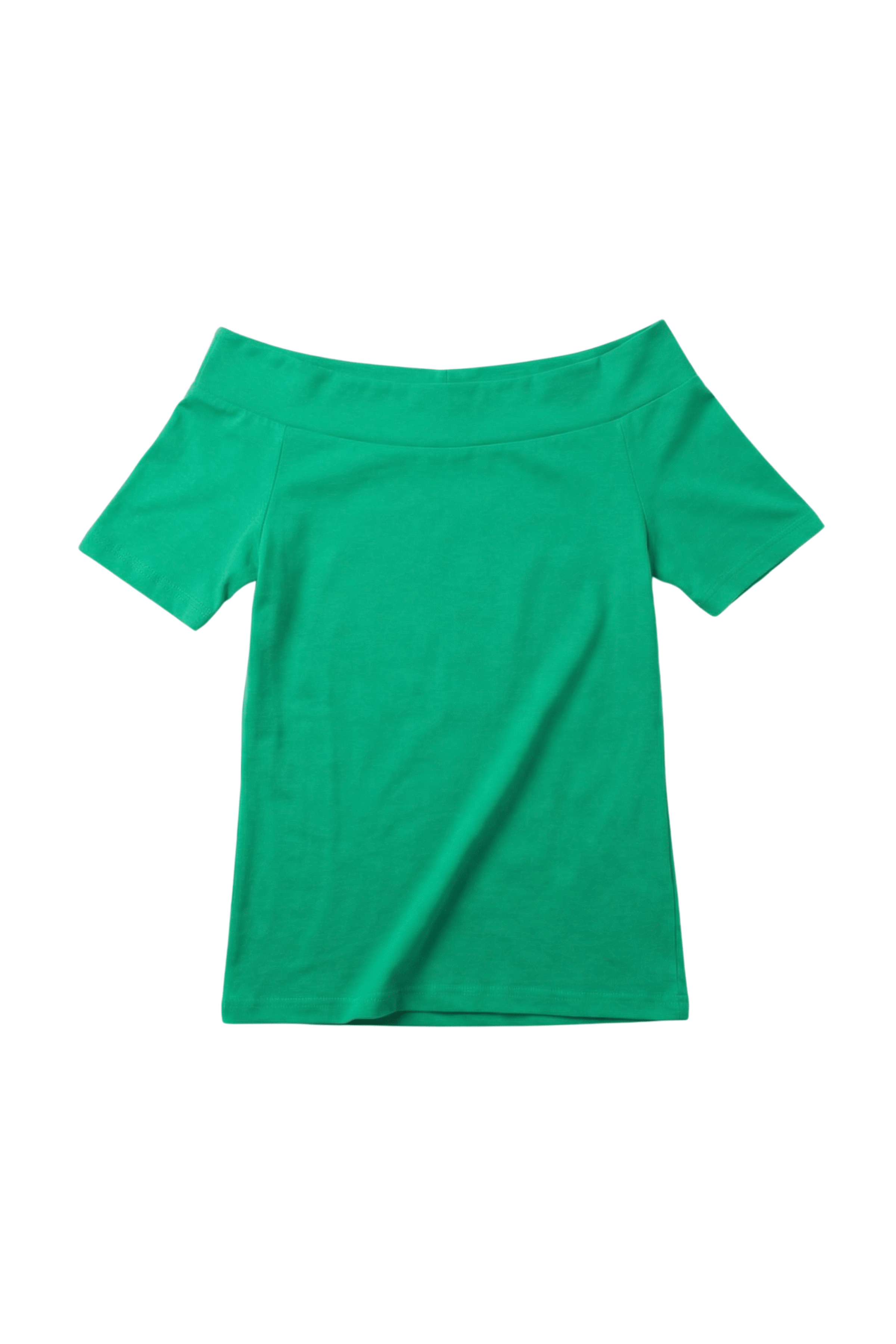 Camiseta verde bardot Lolitas&L - lolitasyl.com