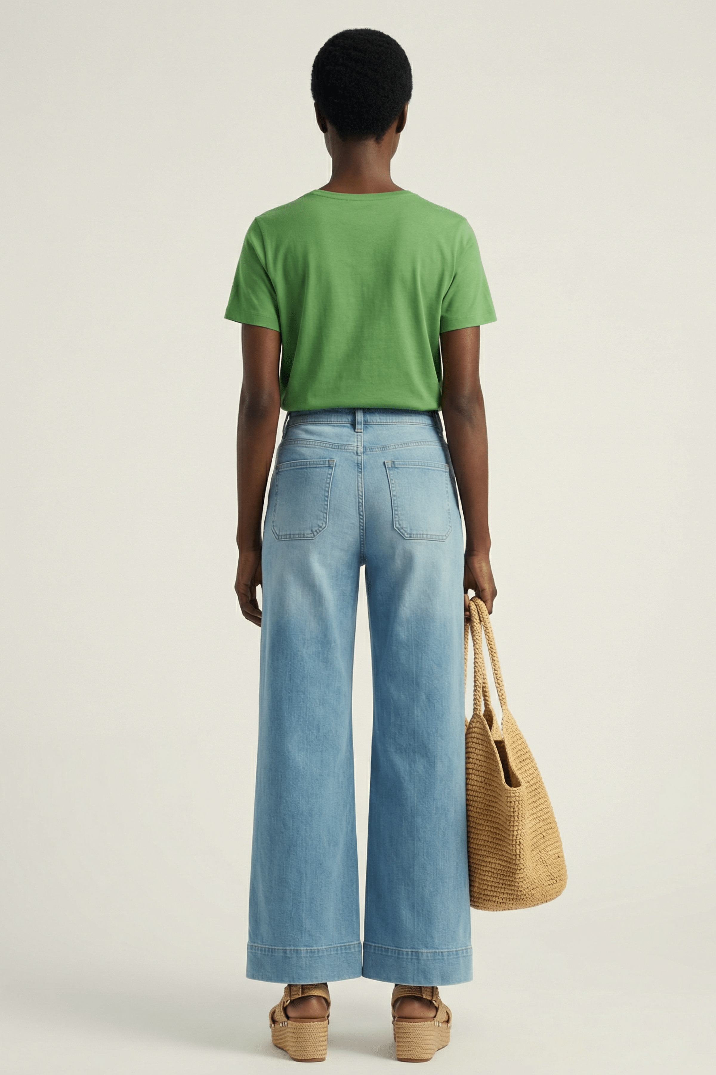 Camiseta verde manzana lagrima con fruncido Lolitas&L - lolitasyl.com