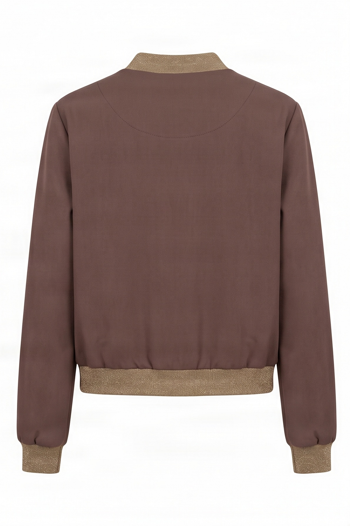 Chaqueta marron cremallera con chorreras Lolitas&L