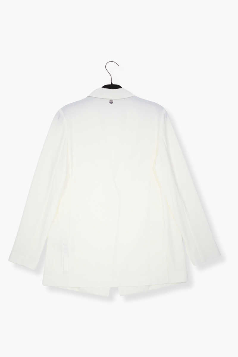 Chaqueta Preloved blanca con solapas y bolsillos Lolitas&L - lolitasyl.com