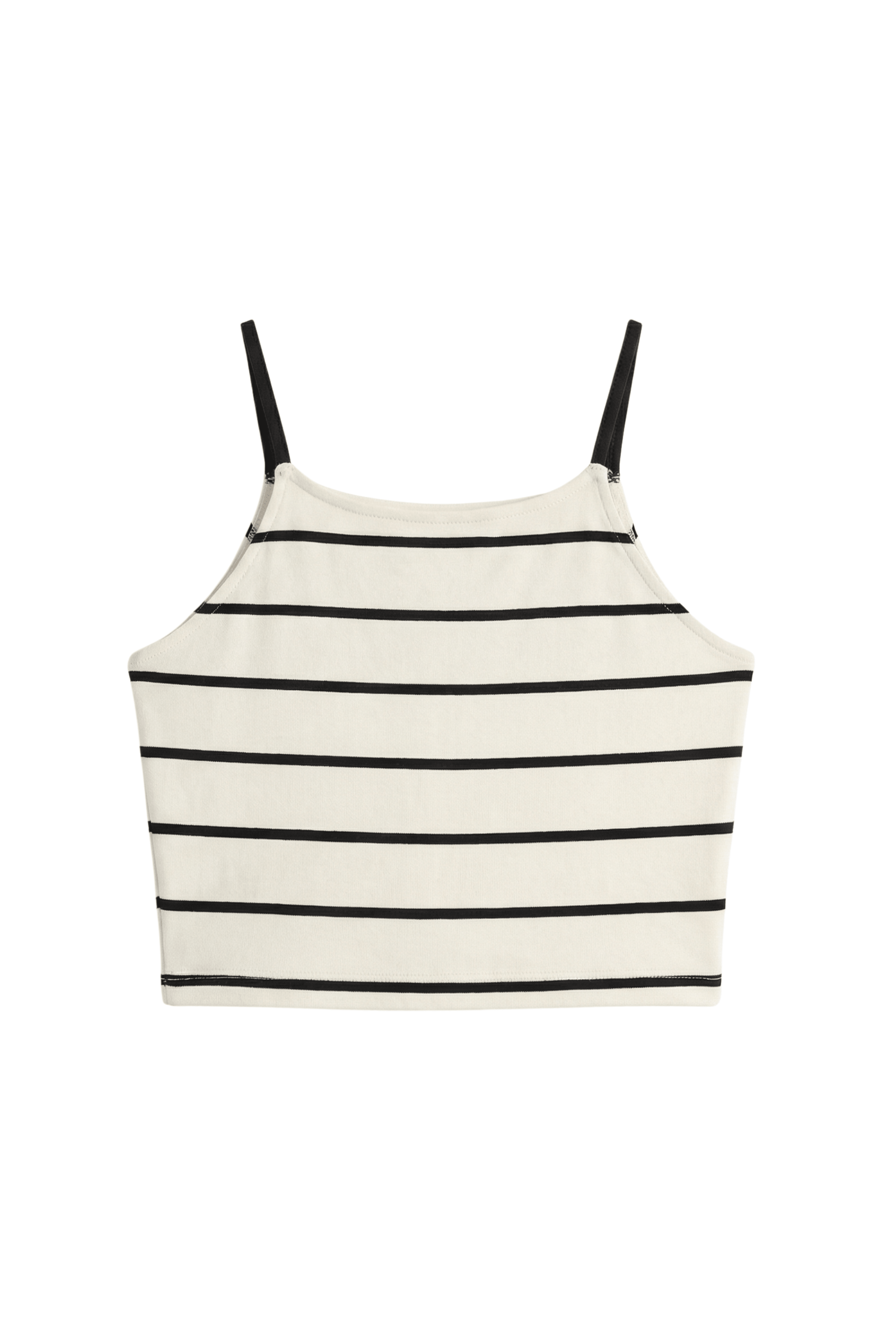 Conjunto blanco de rayas top tirantes con falda Lolitas&L - lolitasyl.com