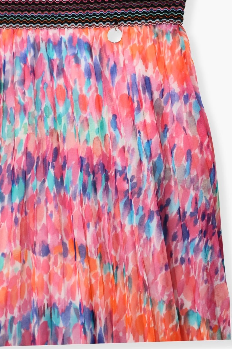 Falda Preloved larga estampado water colour Lolitas&L - lolitasyl.com