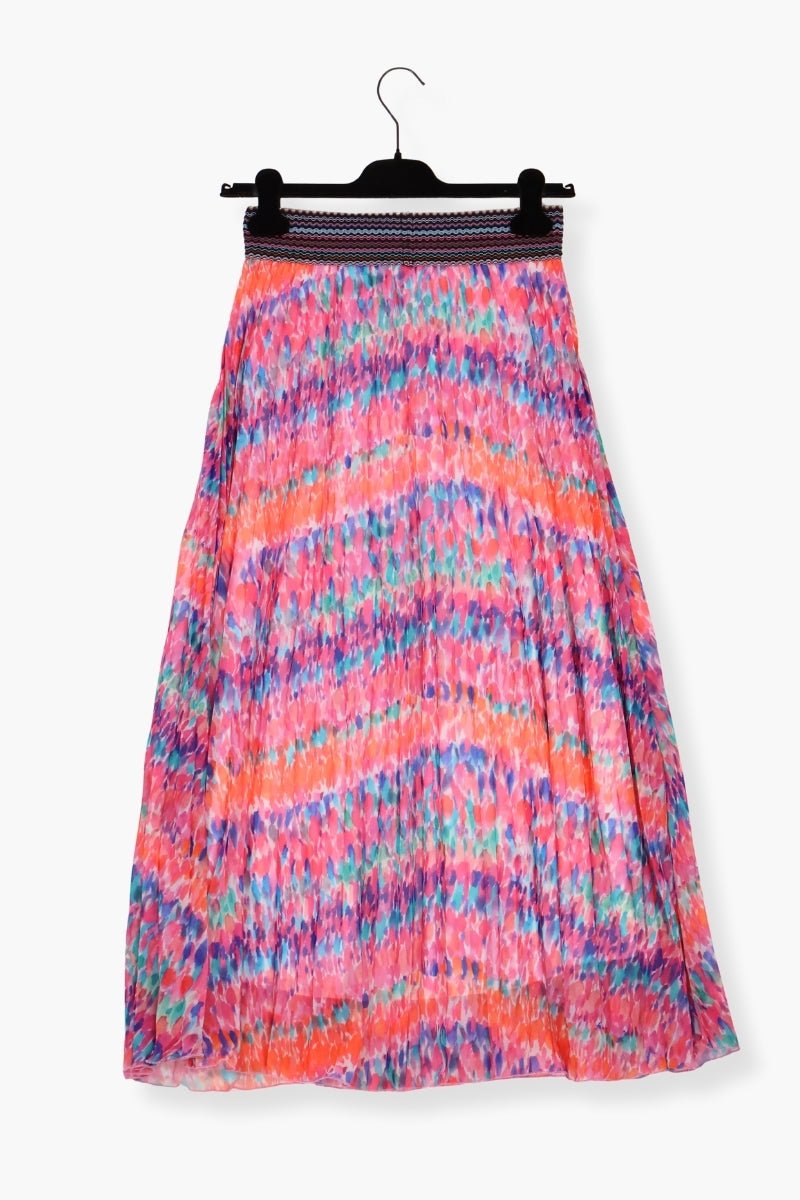 Falda Preloved larga estampado water colour Lolitas&L - lolitasyl.com