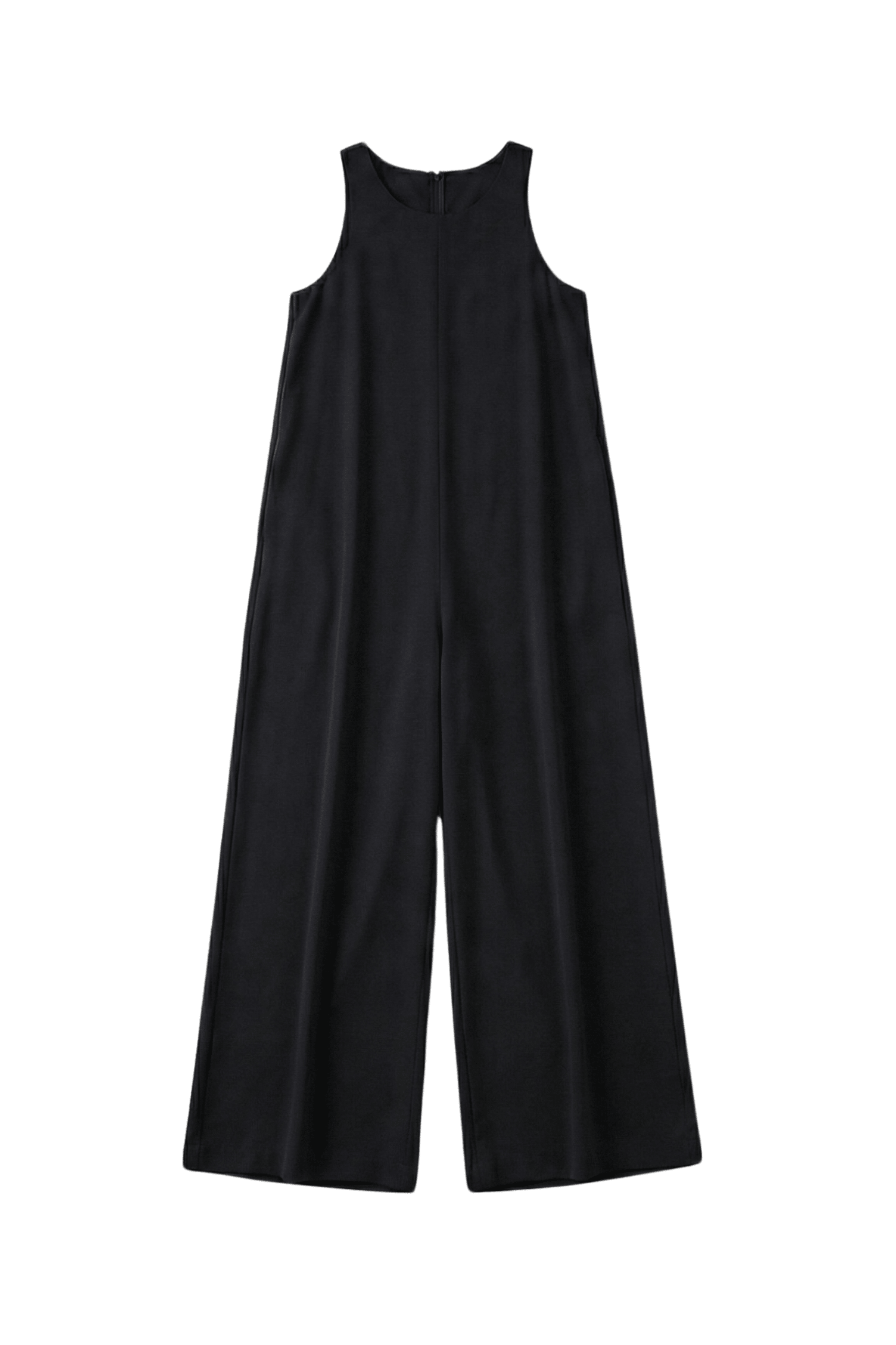 Jumpsuite negro amplio con tirantes Lolitas&L - lolitasyl.com