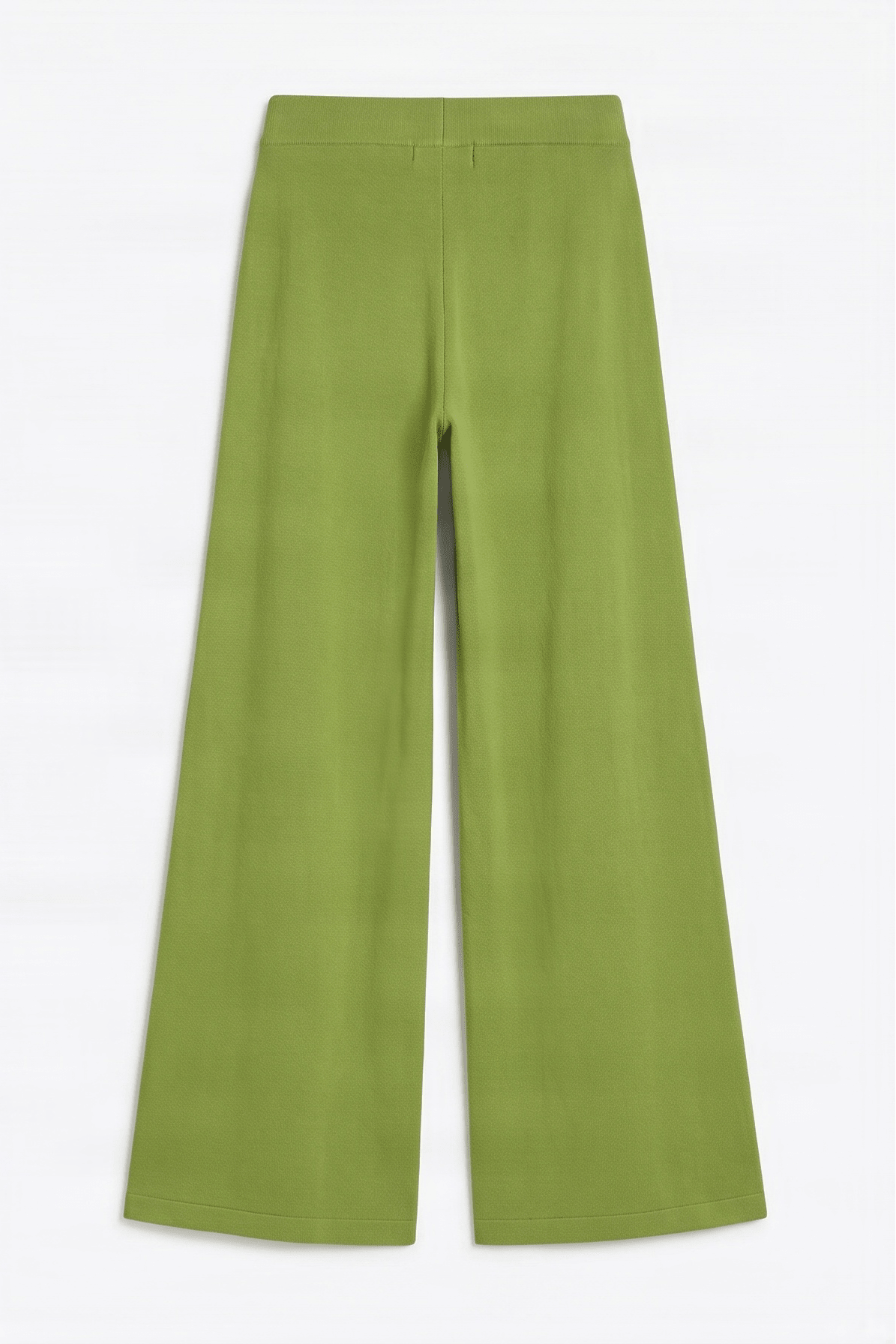 Pantalon de punto verde ancho con strass Lolitas&L - lolitasyl.com