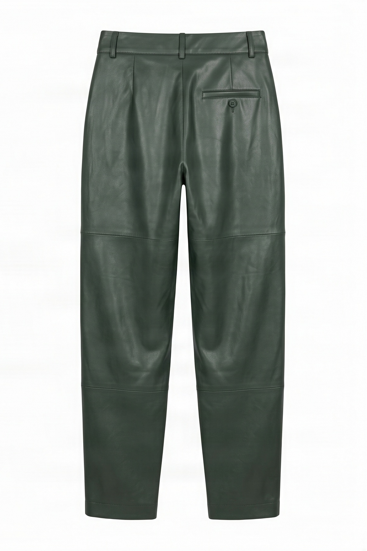 Pantalon polipiel verde billar tobillero Lolitas&L