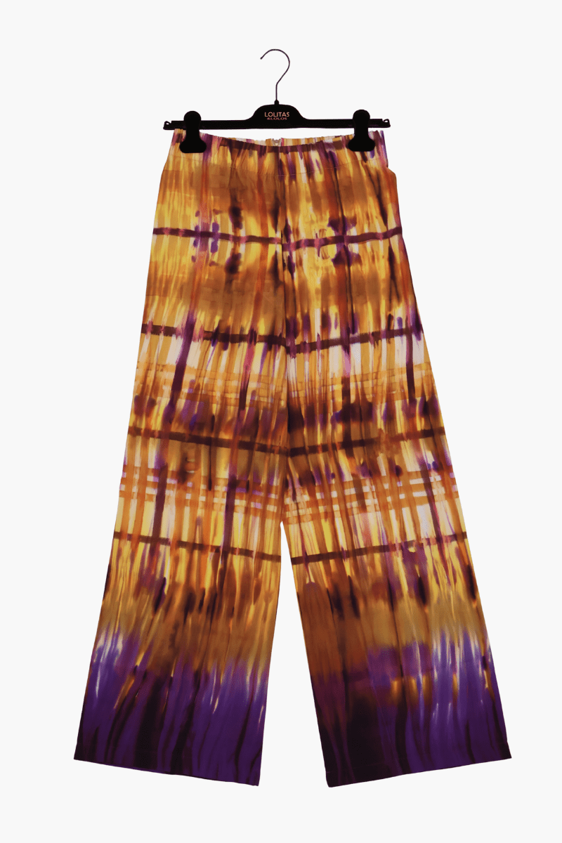 Pantalon Preloved estampado PAINTED recto Lolitas&L - lolitasyl.com