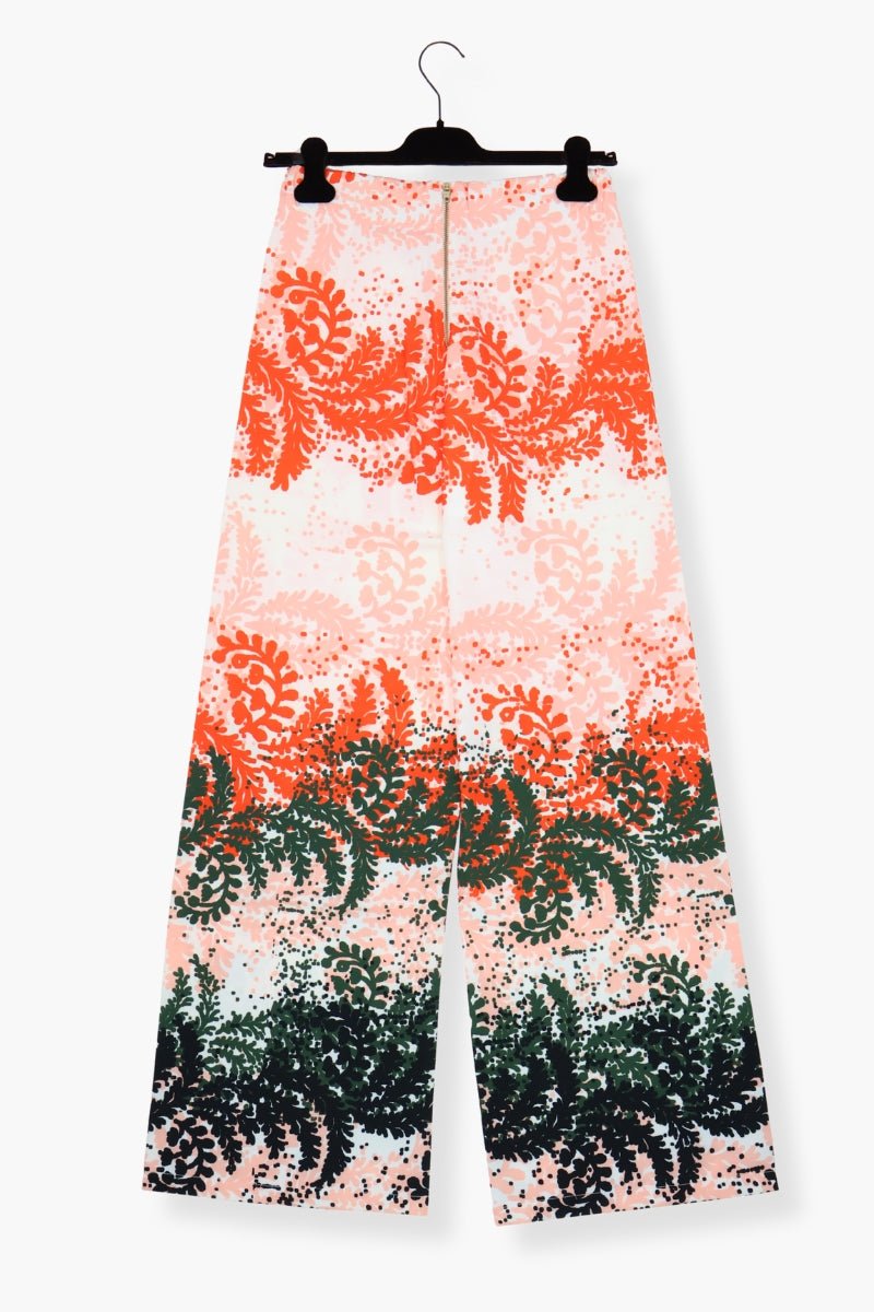 Pantalon Preloved largo estampado leaves Lolitas&L - lolitasyl.com