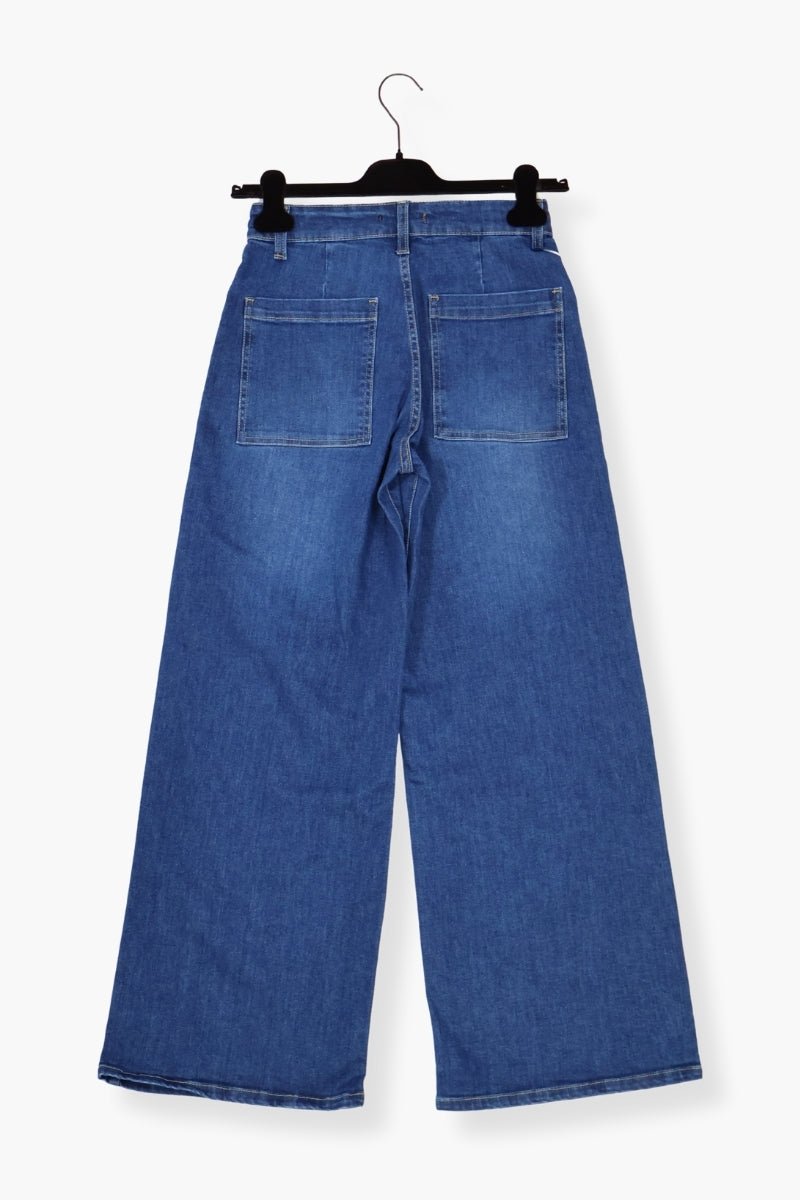 Pantalon Preloved vaquero azul lavado con bolsillos anchos Lolitas&L - lolitasyl.com
