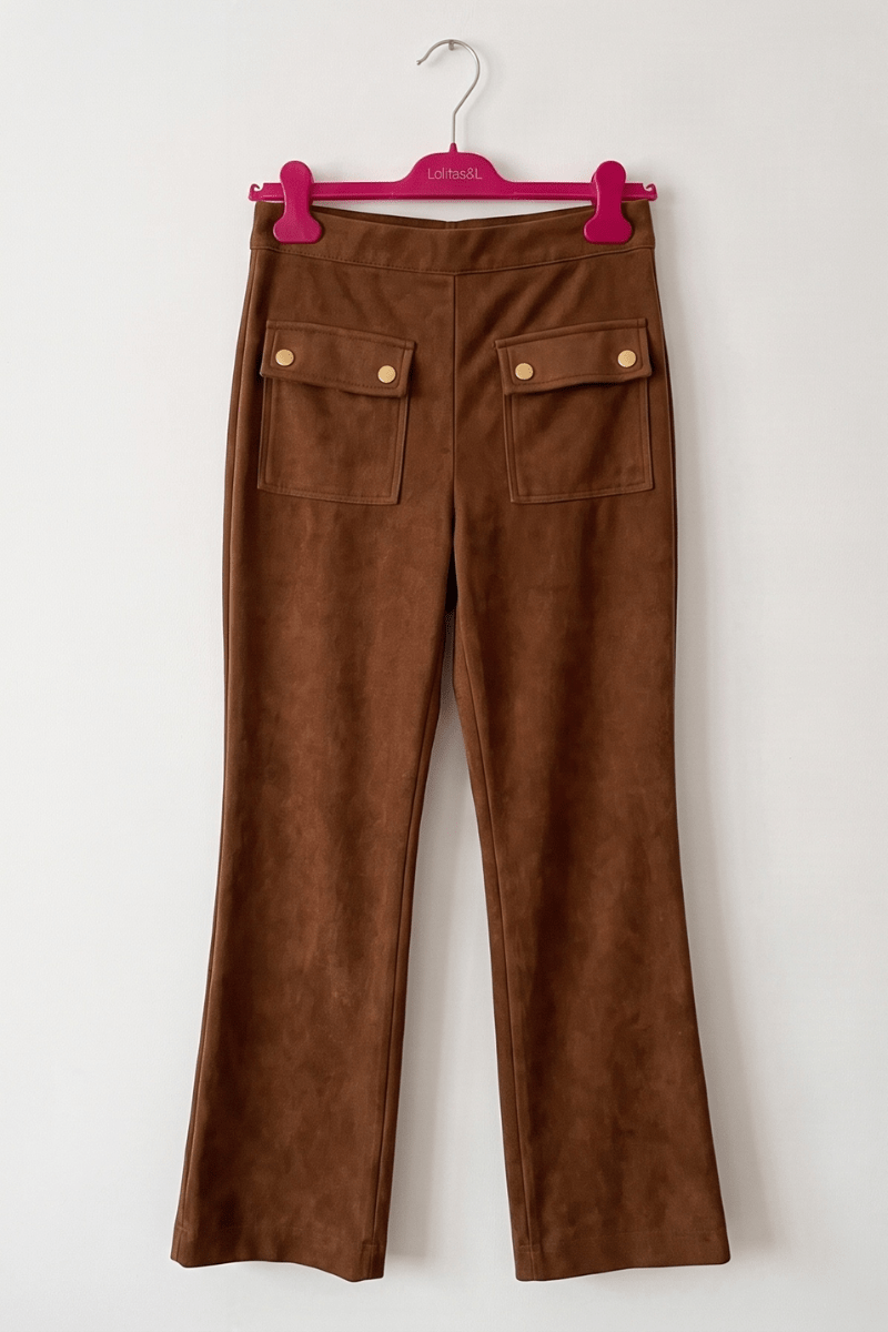 Pantalón Tono Caramelo Preloved - lolitasyl.com