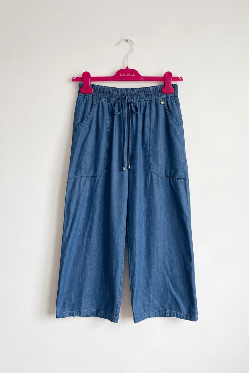 Pantalón Vaquero Ancho de Tencel Preloved - lolitasyl.com