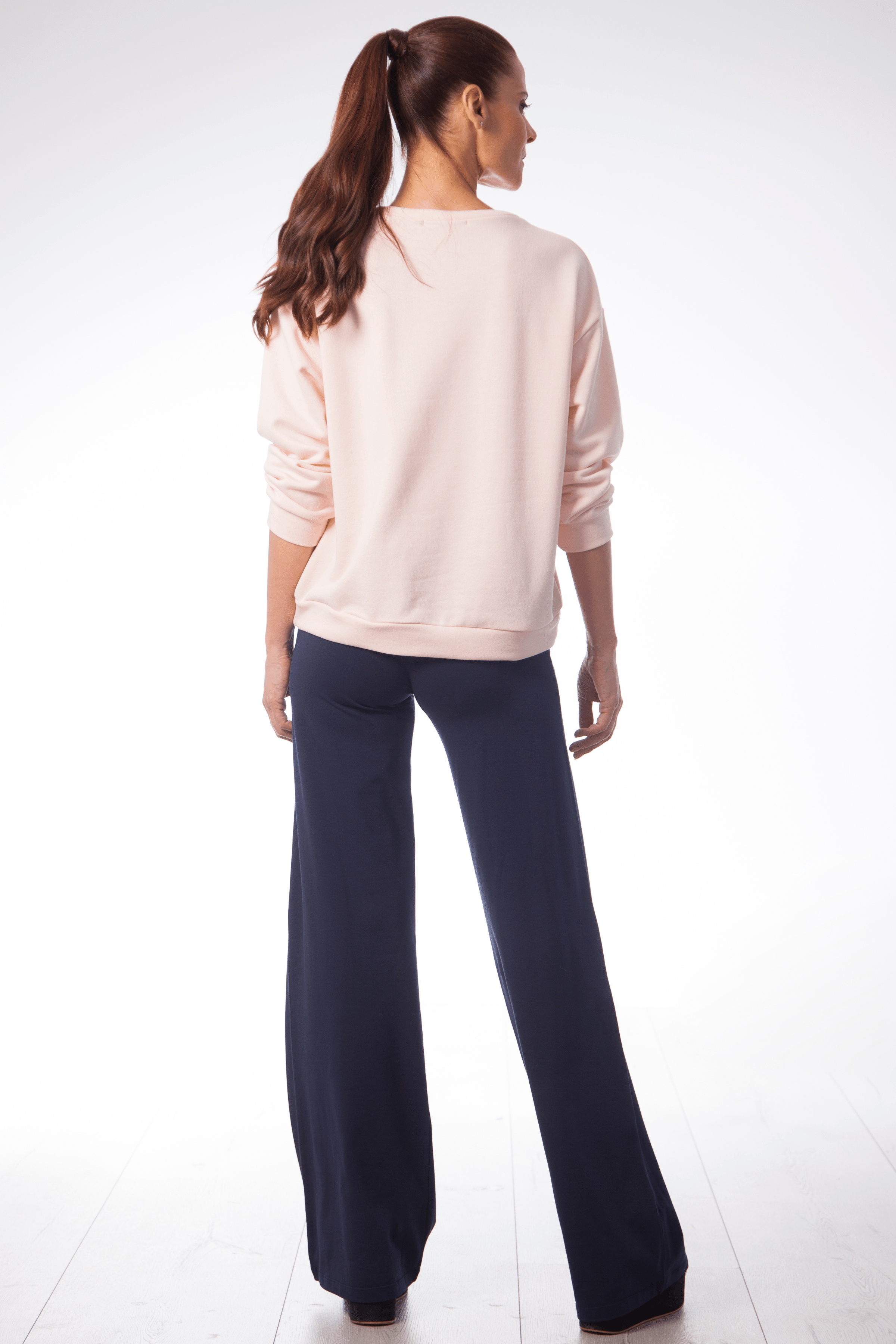 Sudadera rosa maxi lazo en el pecho Lolitas&L - lolitasyl.com