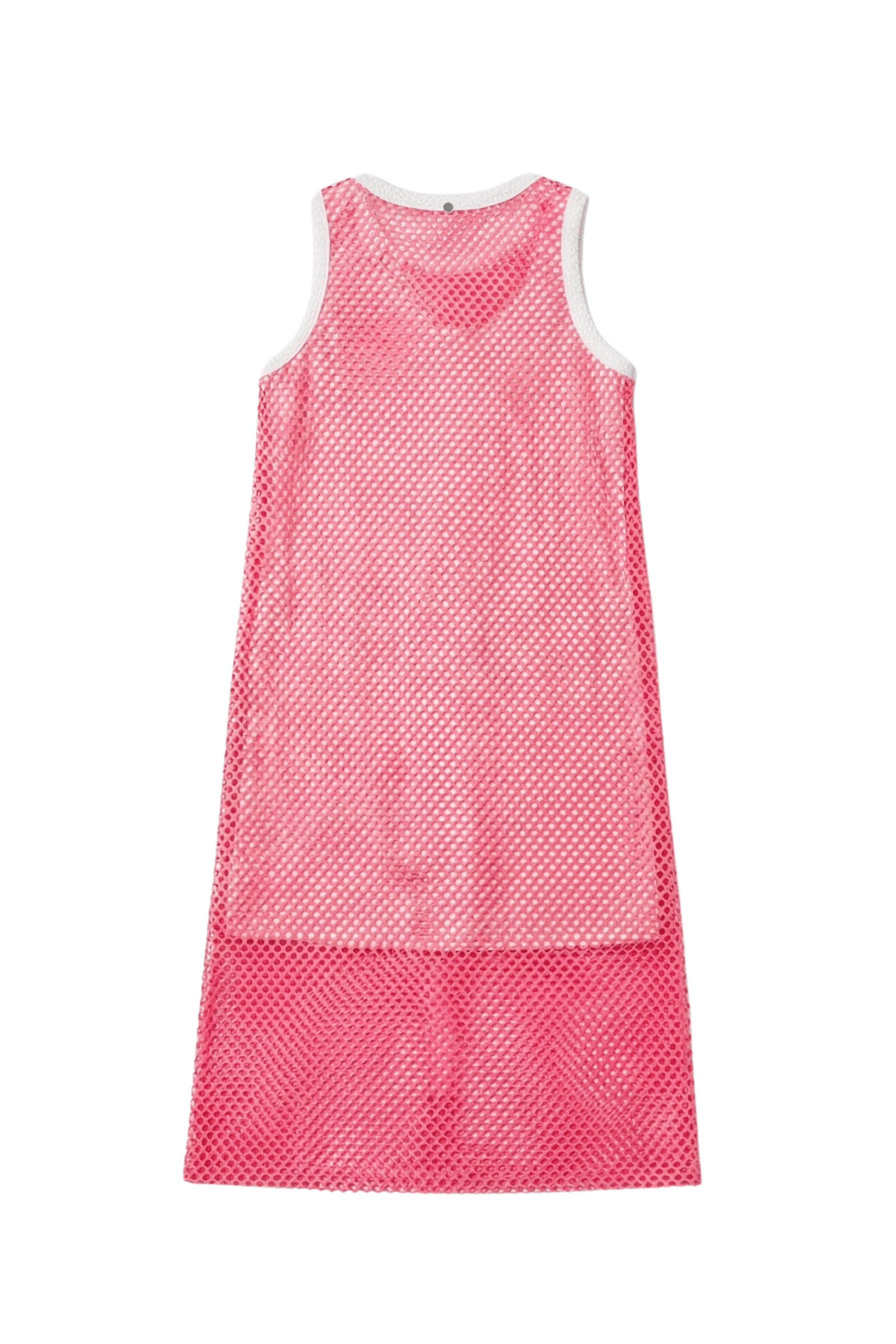 Vestido fucsia en red de tirantes LolitasyL - lolitasyl.com
