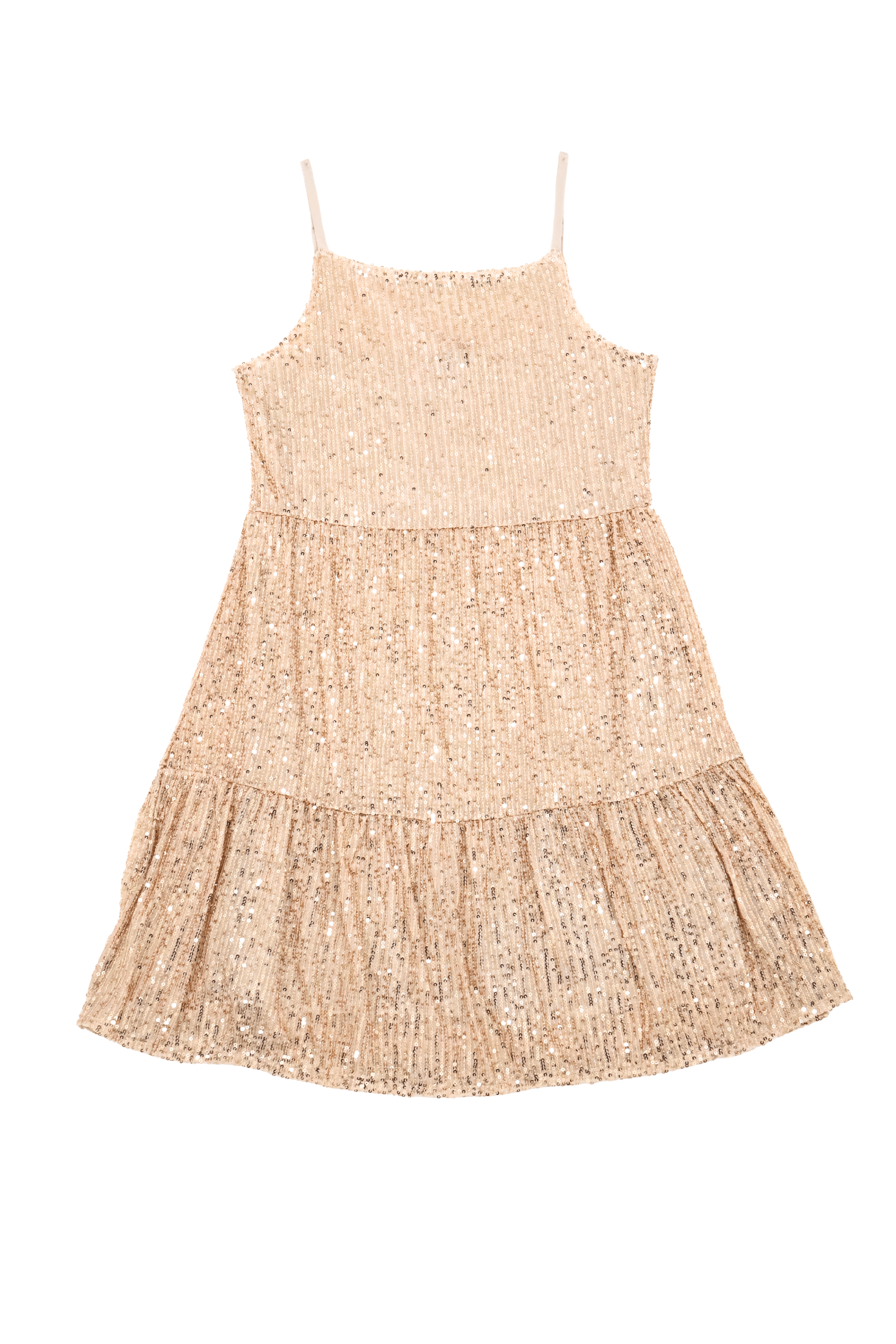 Vestido lentejuelas acido con tirantes corto LolitasyL - lolitasyl.com