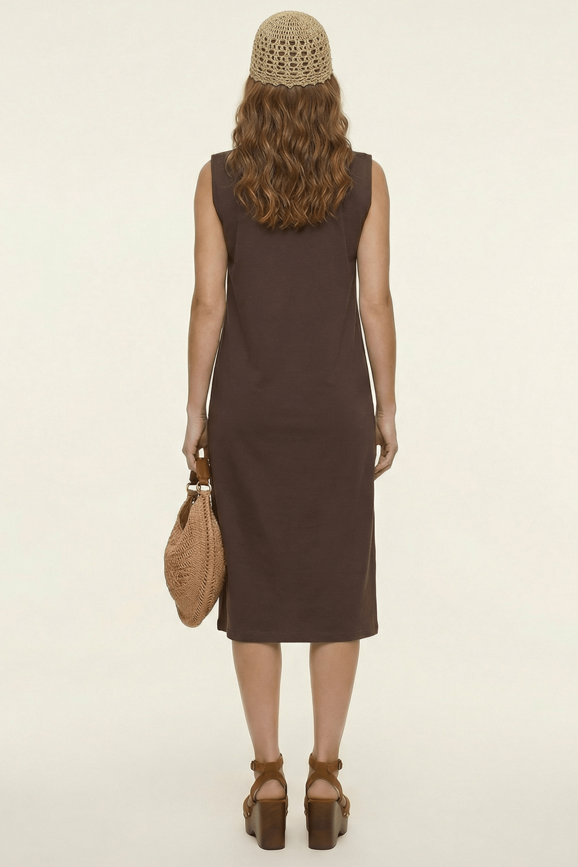 Vestido marron strass tigre sin mangas Lolitas&L - lolitasyl.com