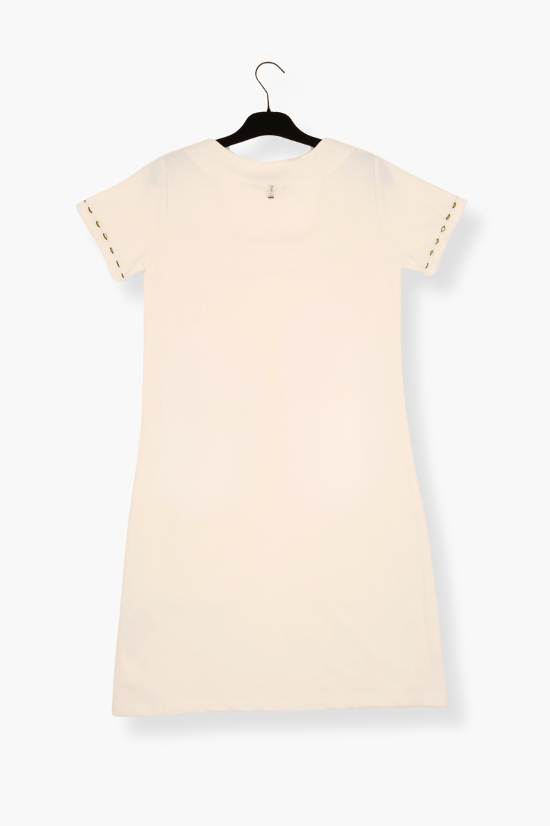 Vestido Preloved algodón crema con bordado palmeras Lolitas&L - lolitasyl.com