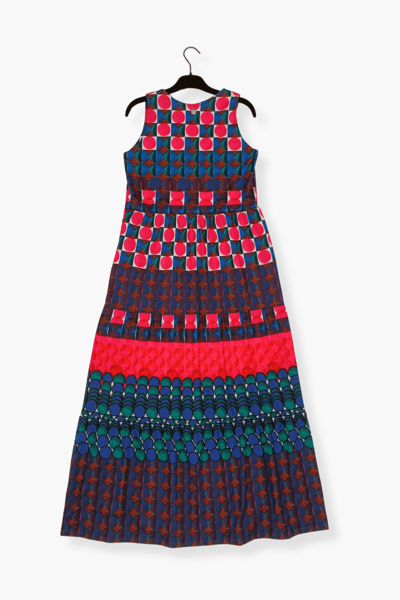 Vestido Preloved estampado geometrico largo de tirantes Lolitas&L - lolitasyl.com