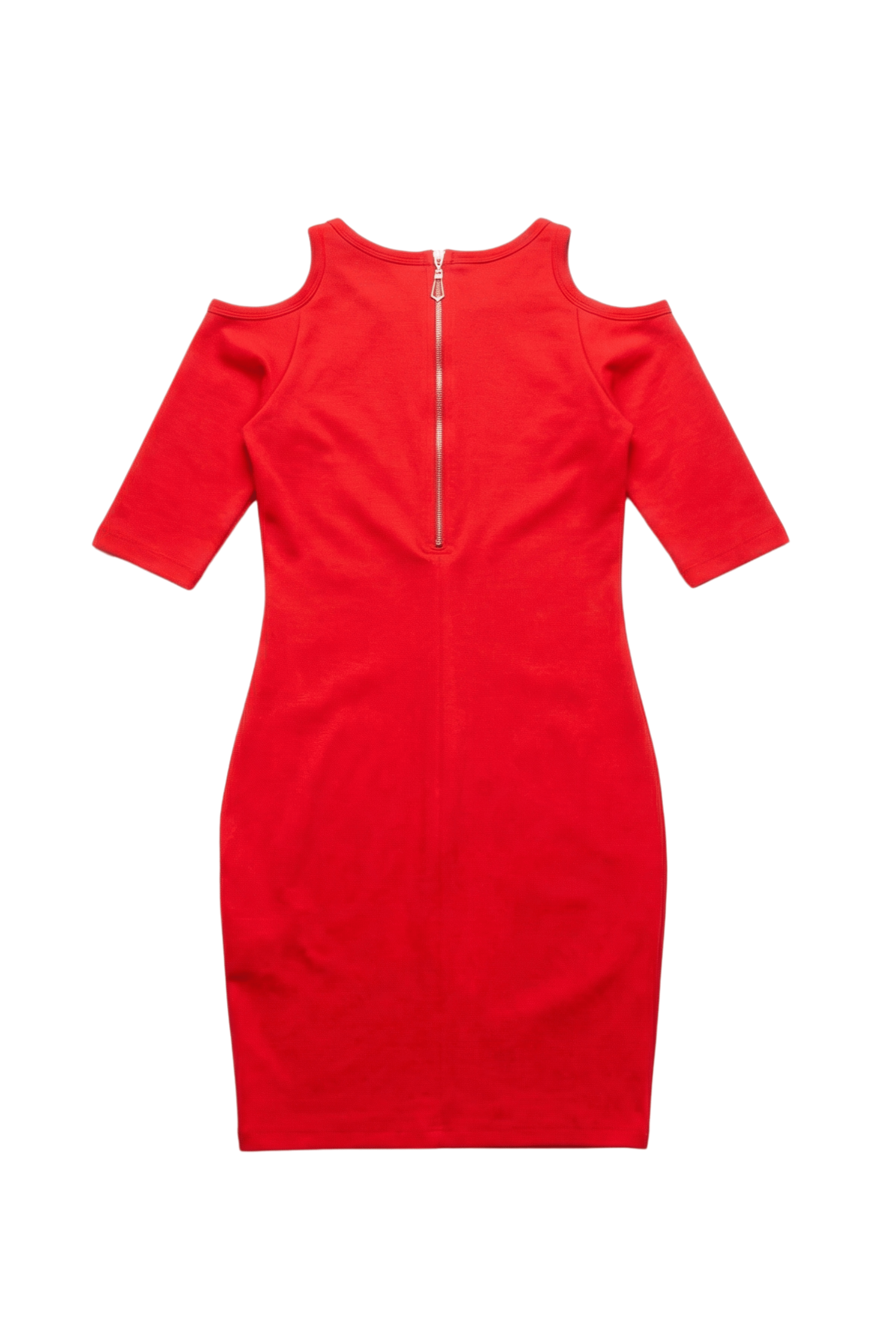 Vestido rojo ajustado hombros descubiertos Lolitas&L - lolitasyl.com