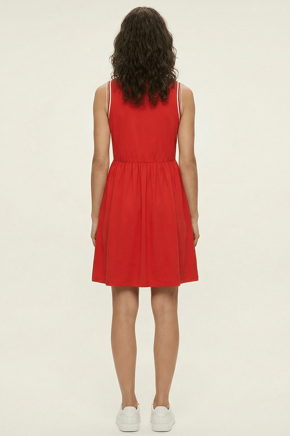 Vestido rojo elastico deportivo sin mangas Lolitas&L - lolitasyl.com