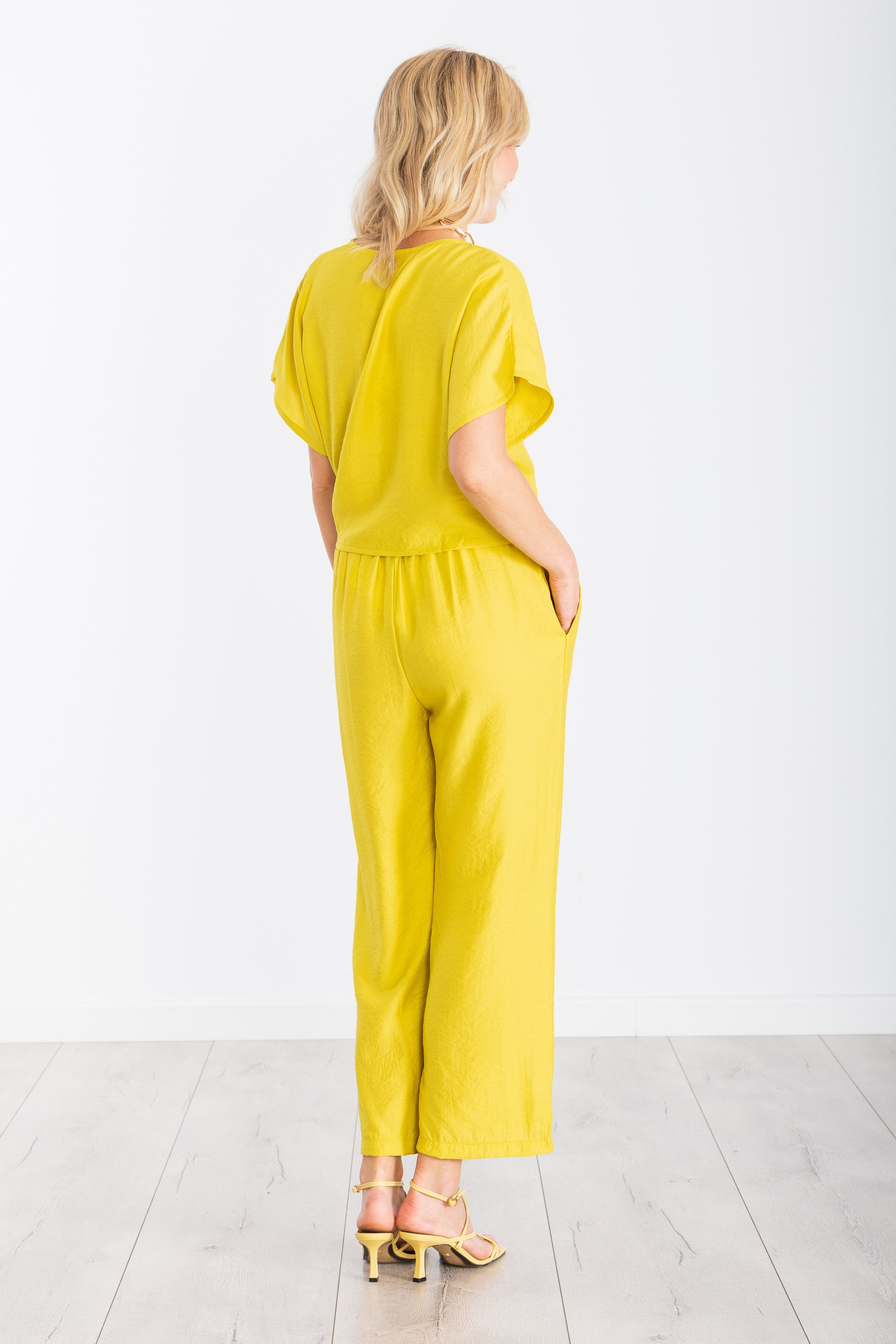 Camisa amarilla cruzada bordado LolitasyL - lolitasyl.com