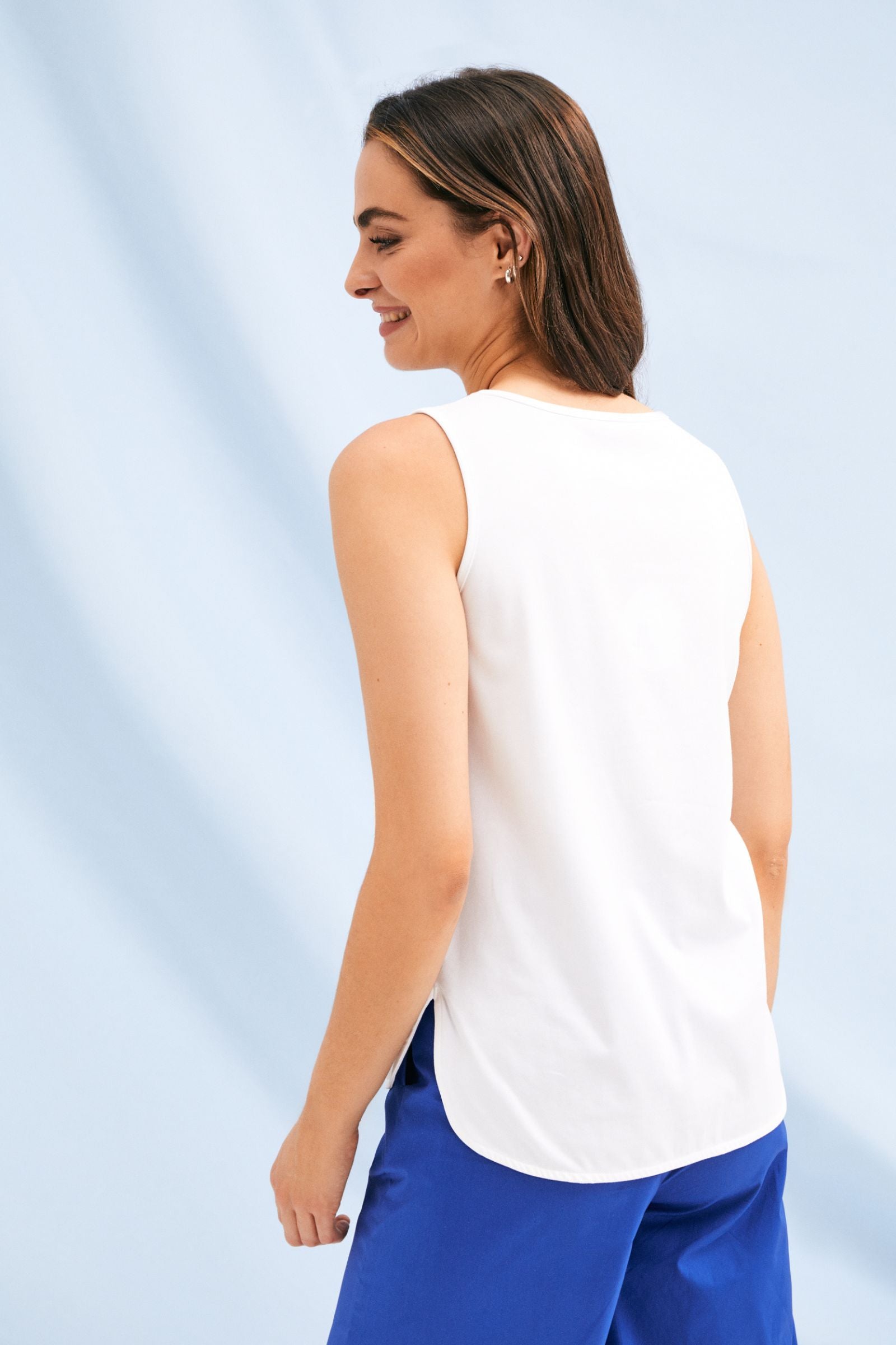 Camiseta blanca tirantes con estampado moño Lolitas&L - lolitasyl.com