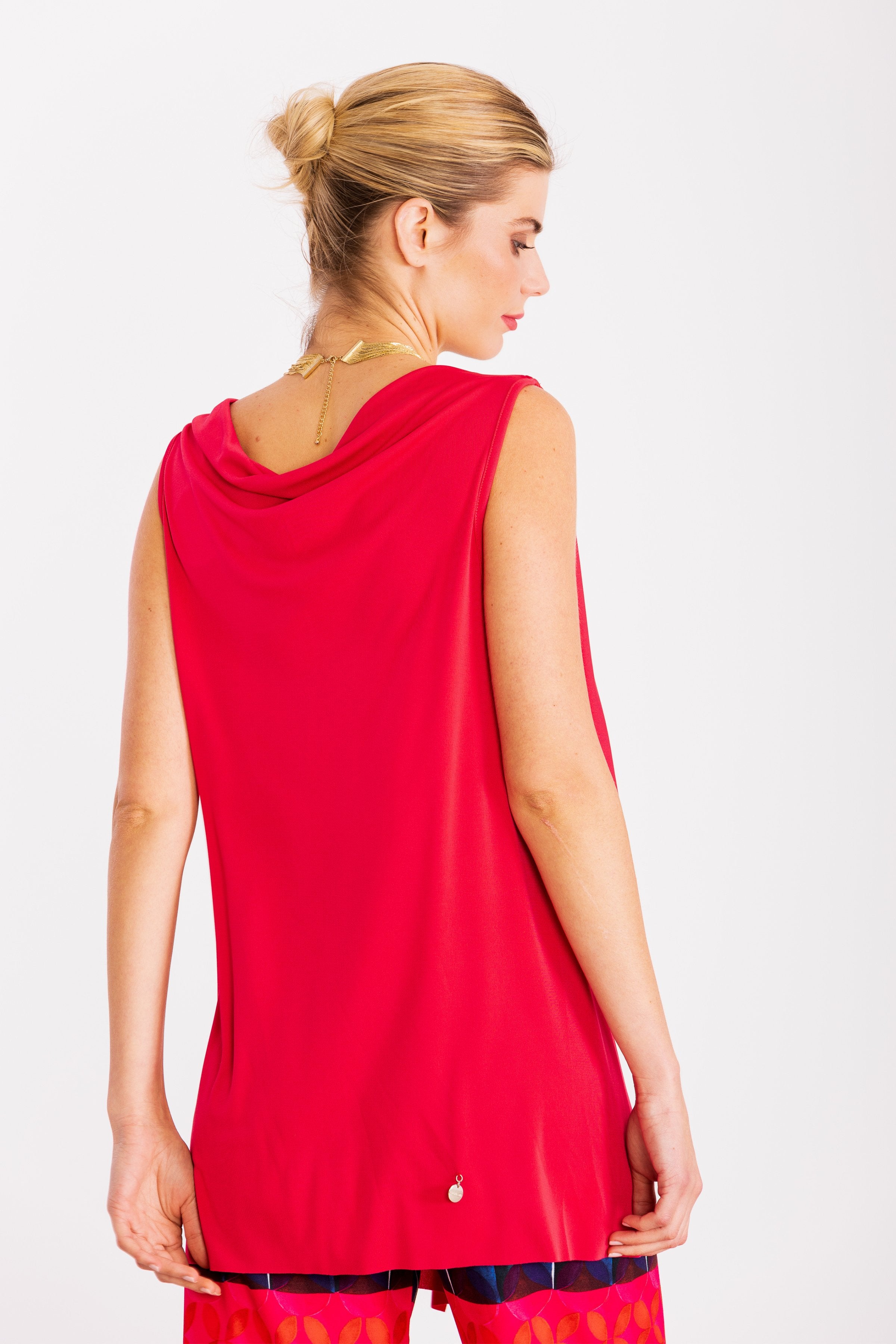 Camiseta lampone tirantes con chorrear en el delantero LolitasyL - lolitasyl.com