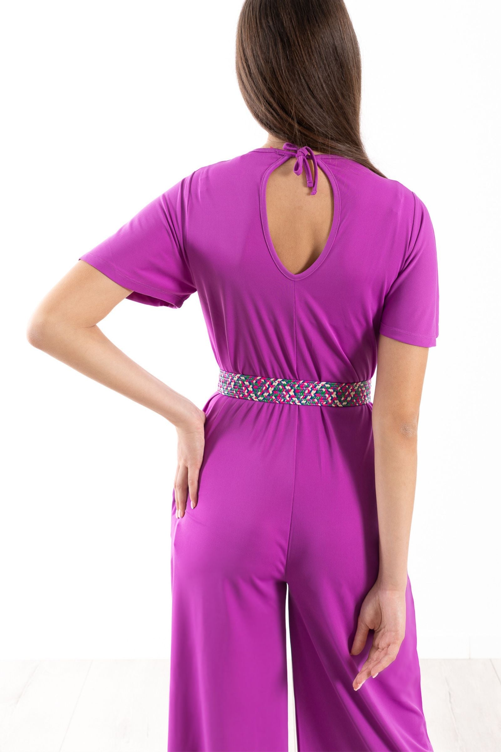 Mono Morado largo con lagrima en la espalda de Lolitas&L - lolitasyl.com