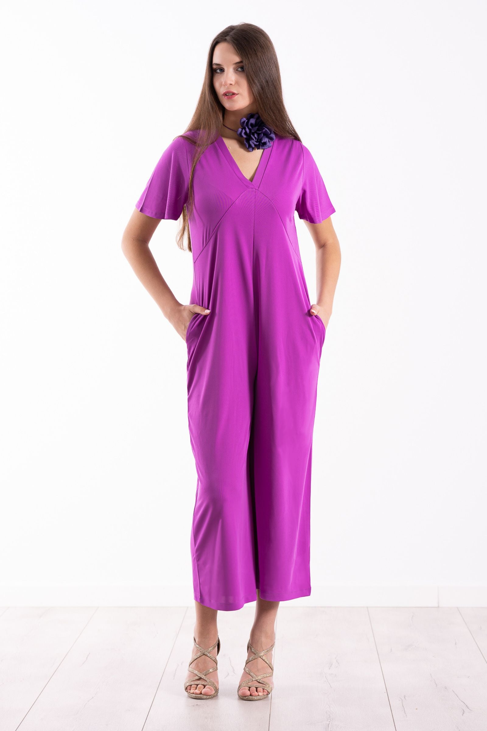 Mono Morado largo con lagrima en la espalda de Lolitas&L - lolitasyl.com