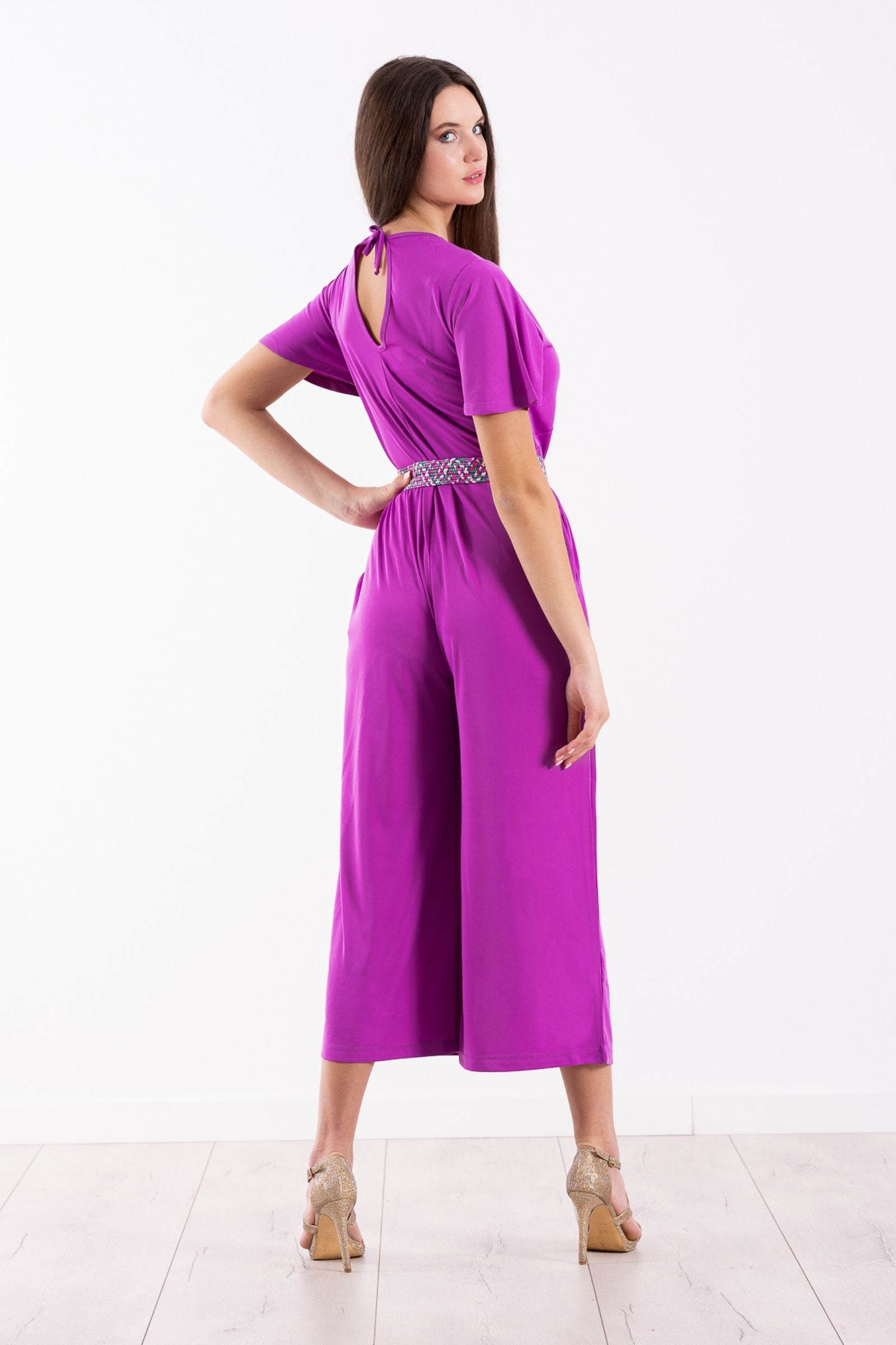 Mono Morado largo con lagrima en la espalda de Lolitas&L - lolitasyl.com