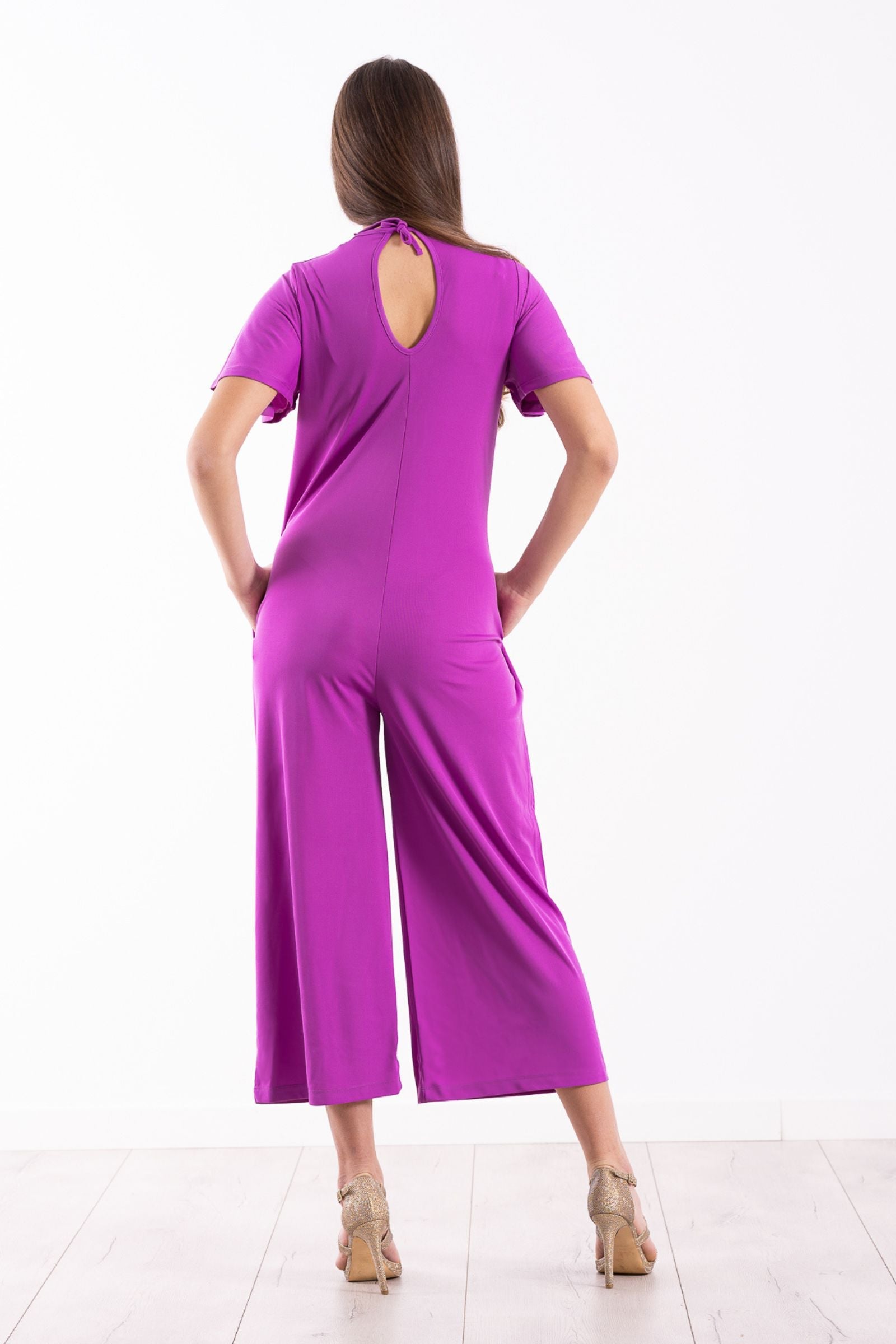 Mono Morado largo con lagrima en la espalda de Lolitas&L - lolitasyl.com