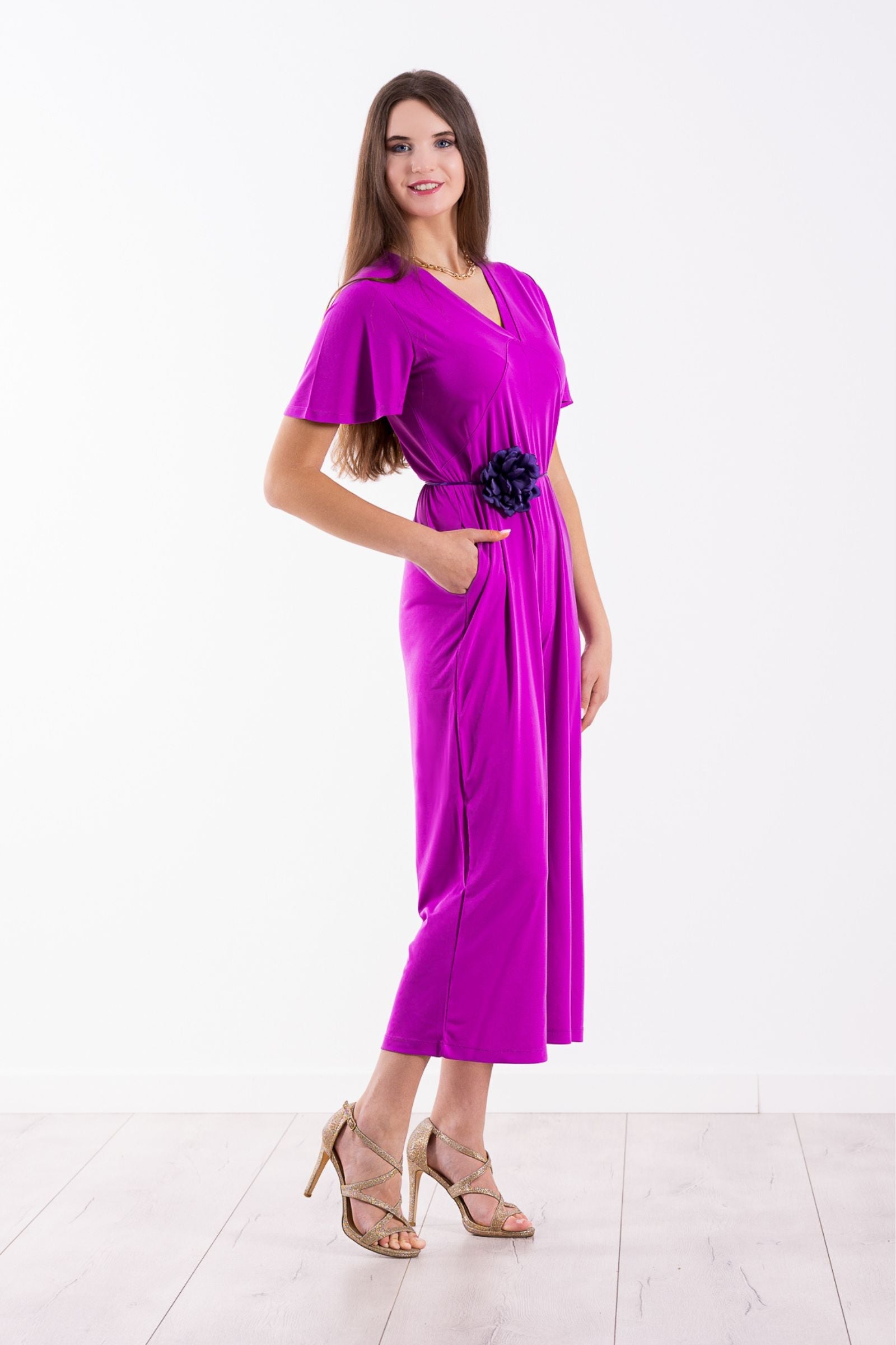 Mono Morado largo con lagrima en la espalda de Lolitas&L - lolitasyl.com