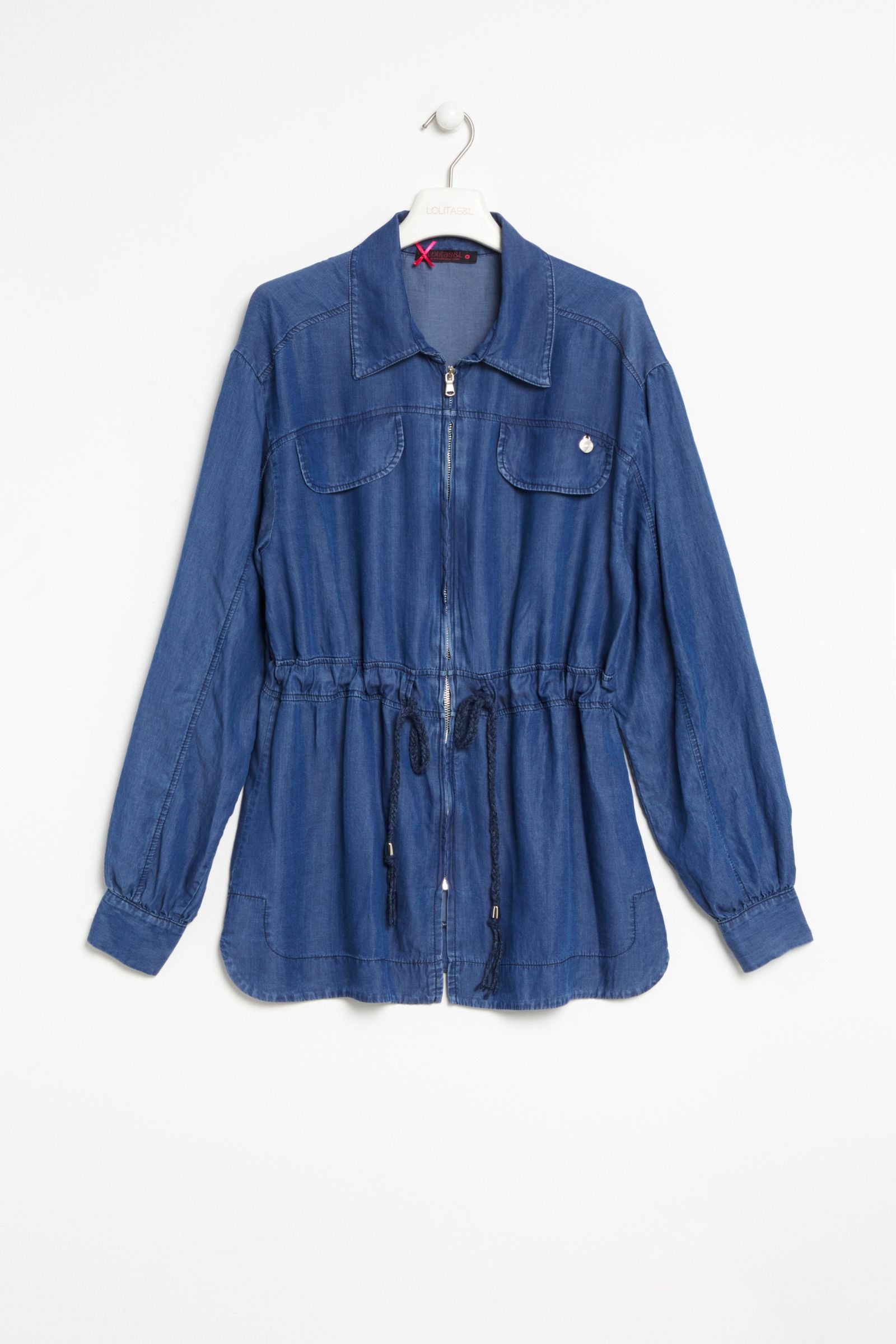 Sobrecamisa vaquera con cremallera Lolitas&L - lolitasyl.com