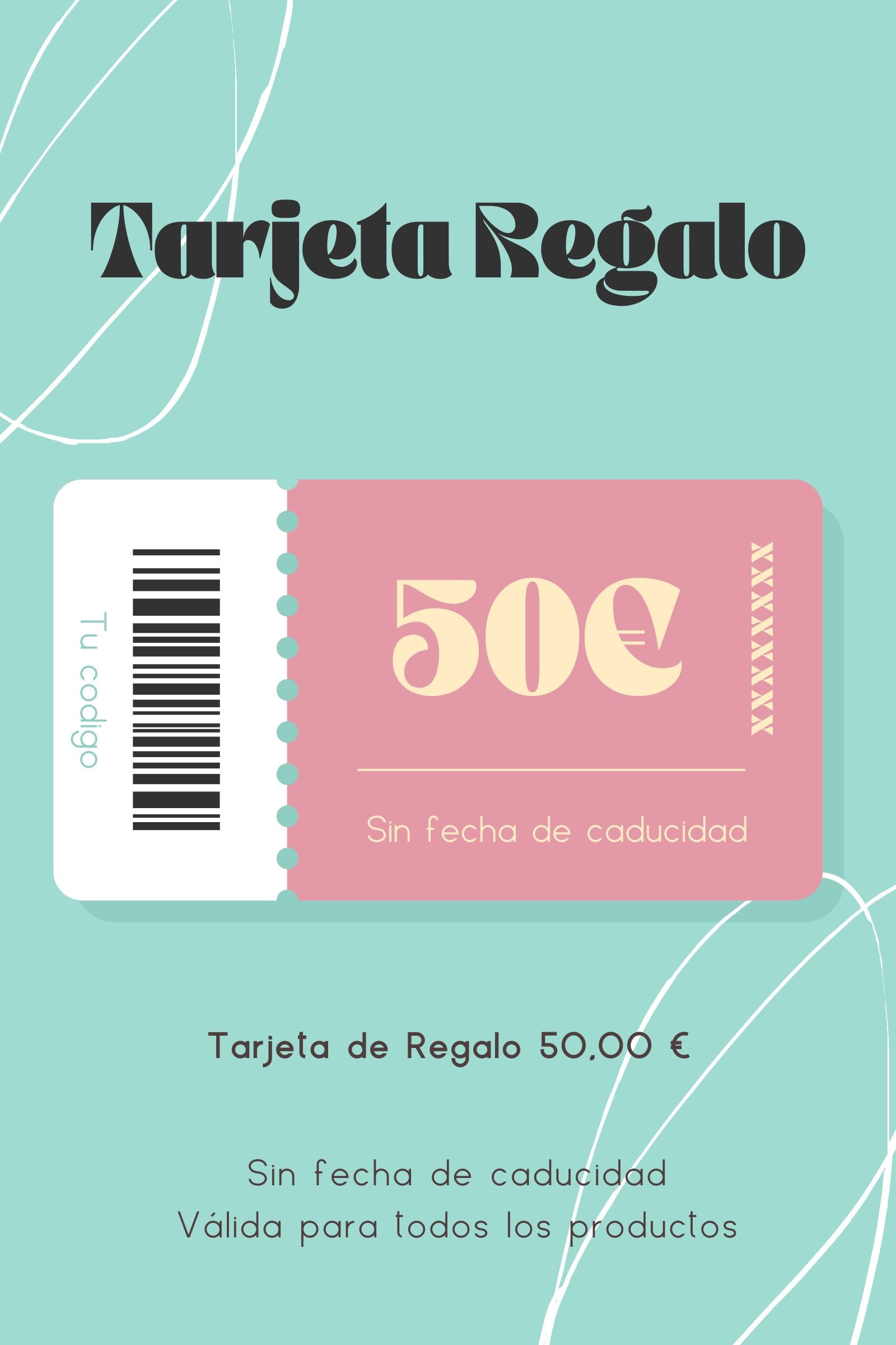 Tarjeta de Regalo 50,00 € Lolitas&L - lolitasyl.com