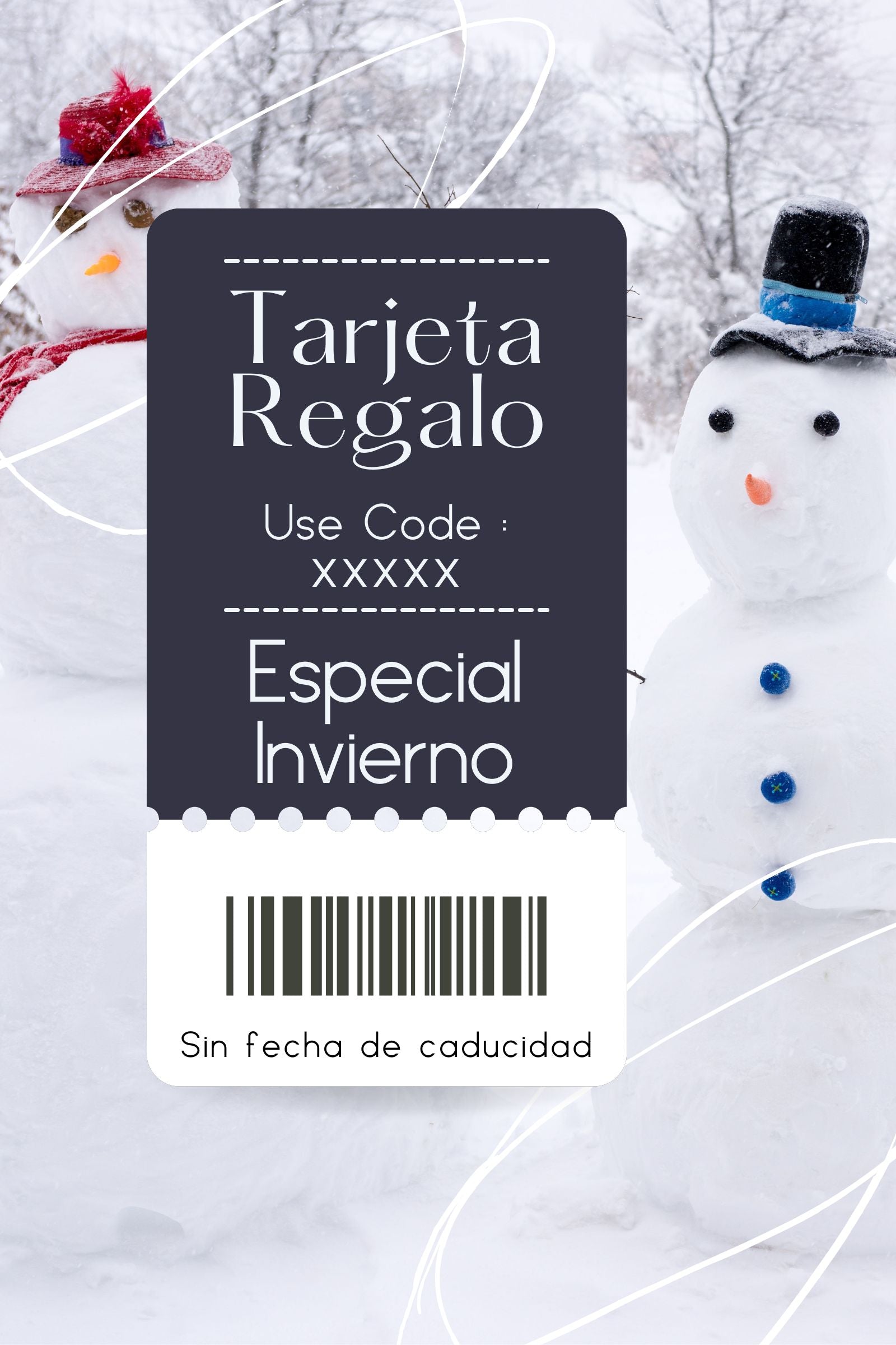 Tarjeta regalo especial Invierno Lolitas&L - lolitasyl.com