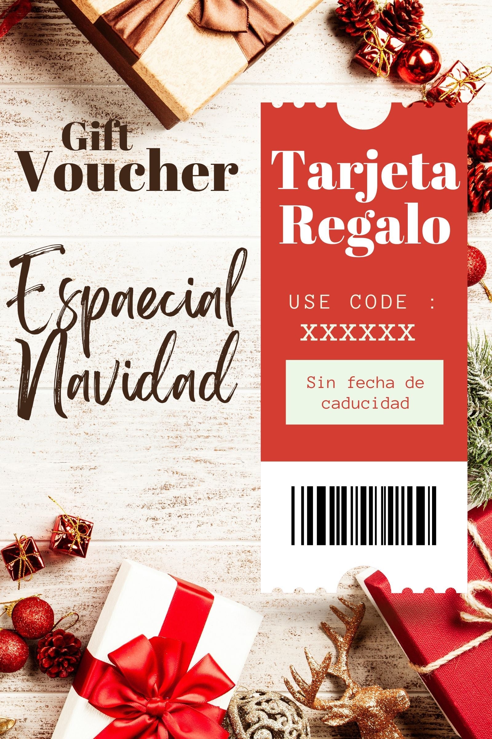 Tarjeta regalo especial Navidad Lolitas&L - lolitasyl.com