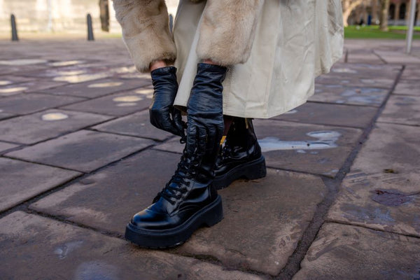 Estilo en invierno: looks con botas militares - Lolitas&L