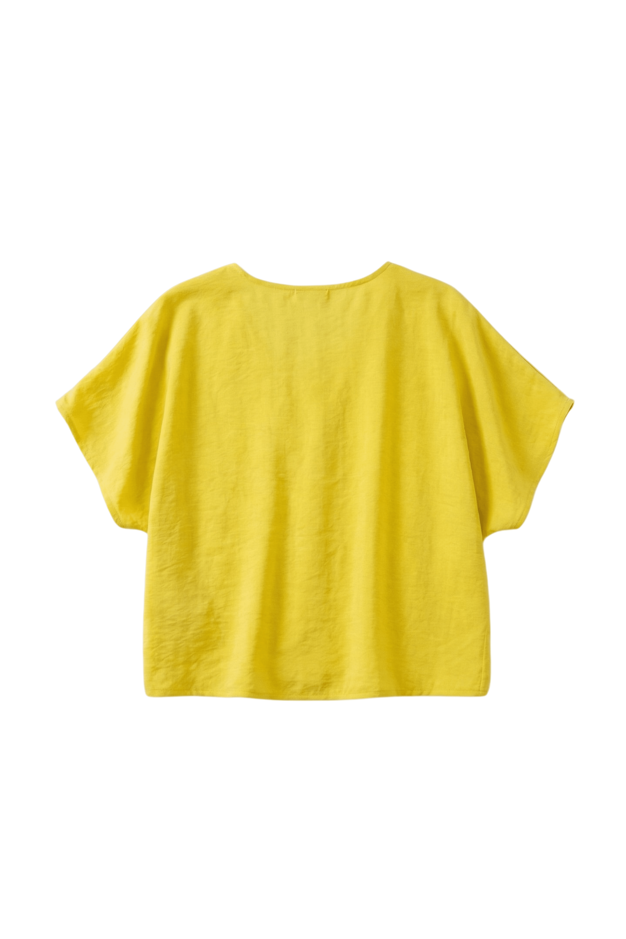 Camisa amarilla cruzada bordado LolitasyL - lolitasyl.com