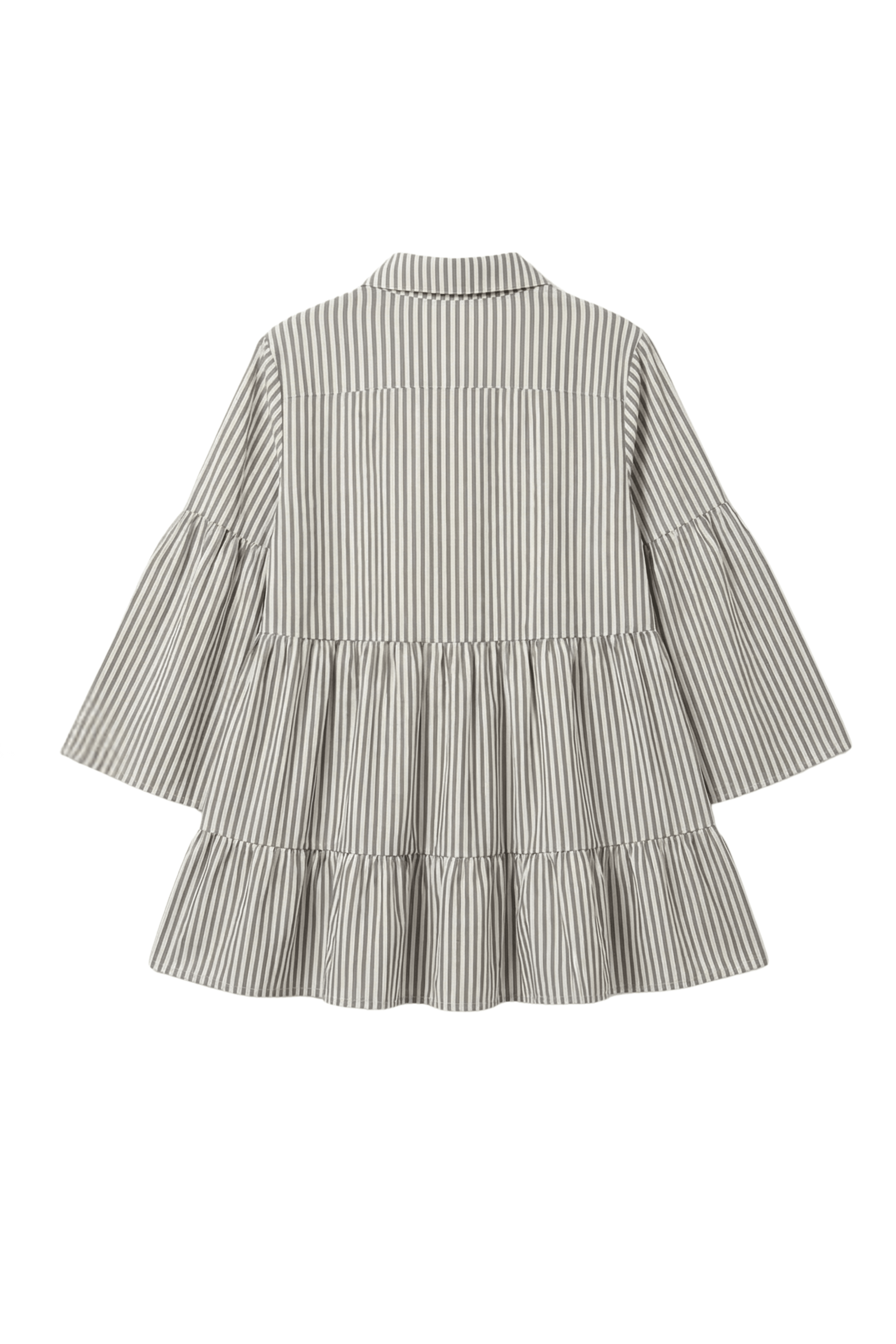 Camisa oversize rayas verde con detalles grogre Lolitas&L - lolitasyl.com