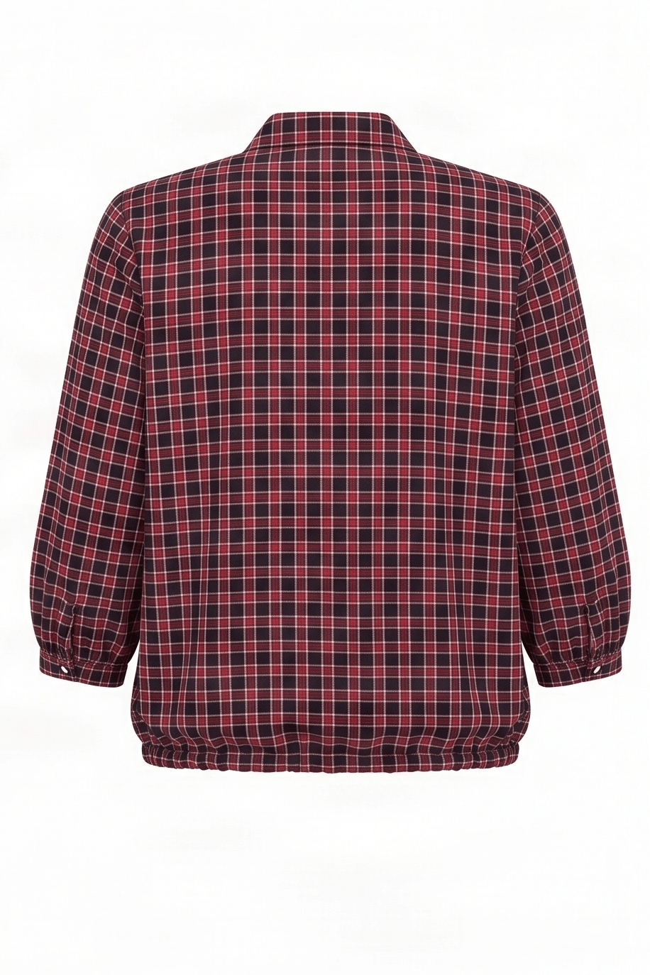 Camisa tartan gris con strass y cordon Lolitas&L - lolitasyl.com